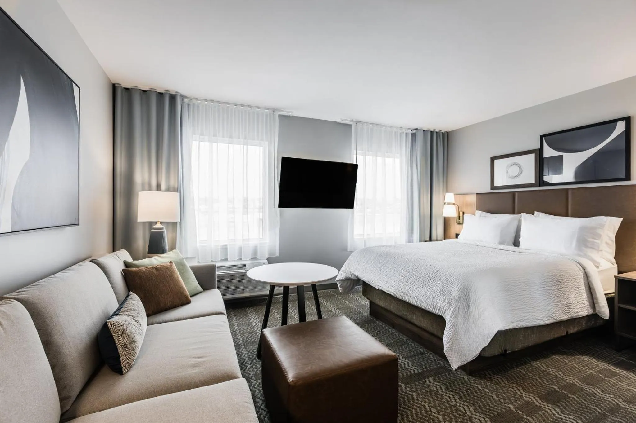 Photo of the whole room, Bed in Staybridge Suites - Dawson Creek by IHG