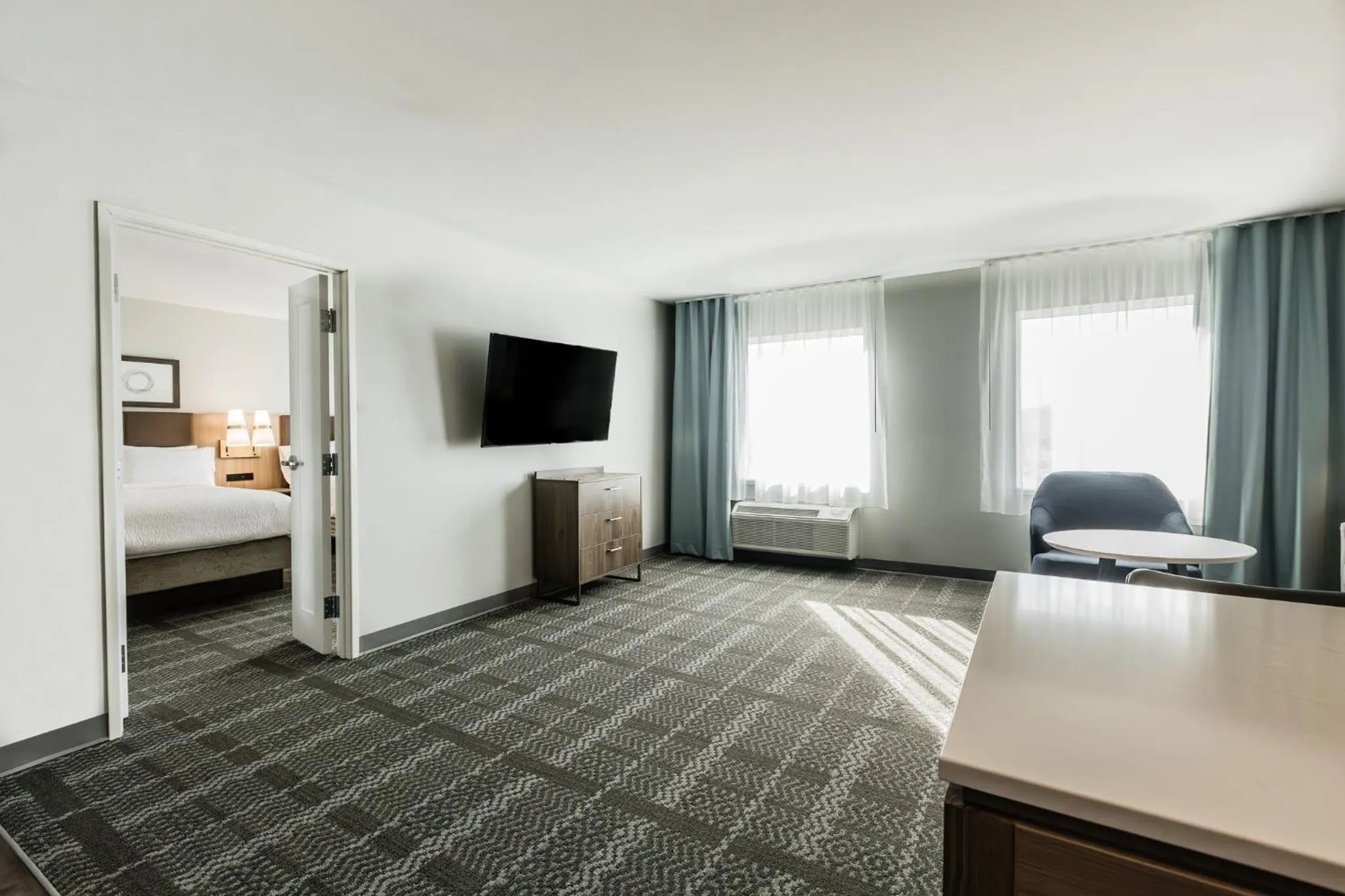 Photo of the whole room, Bed in Staybridge Suites - Dawson Creek by IHG