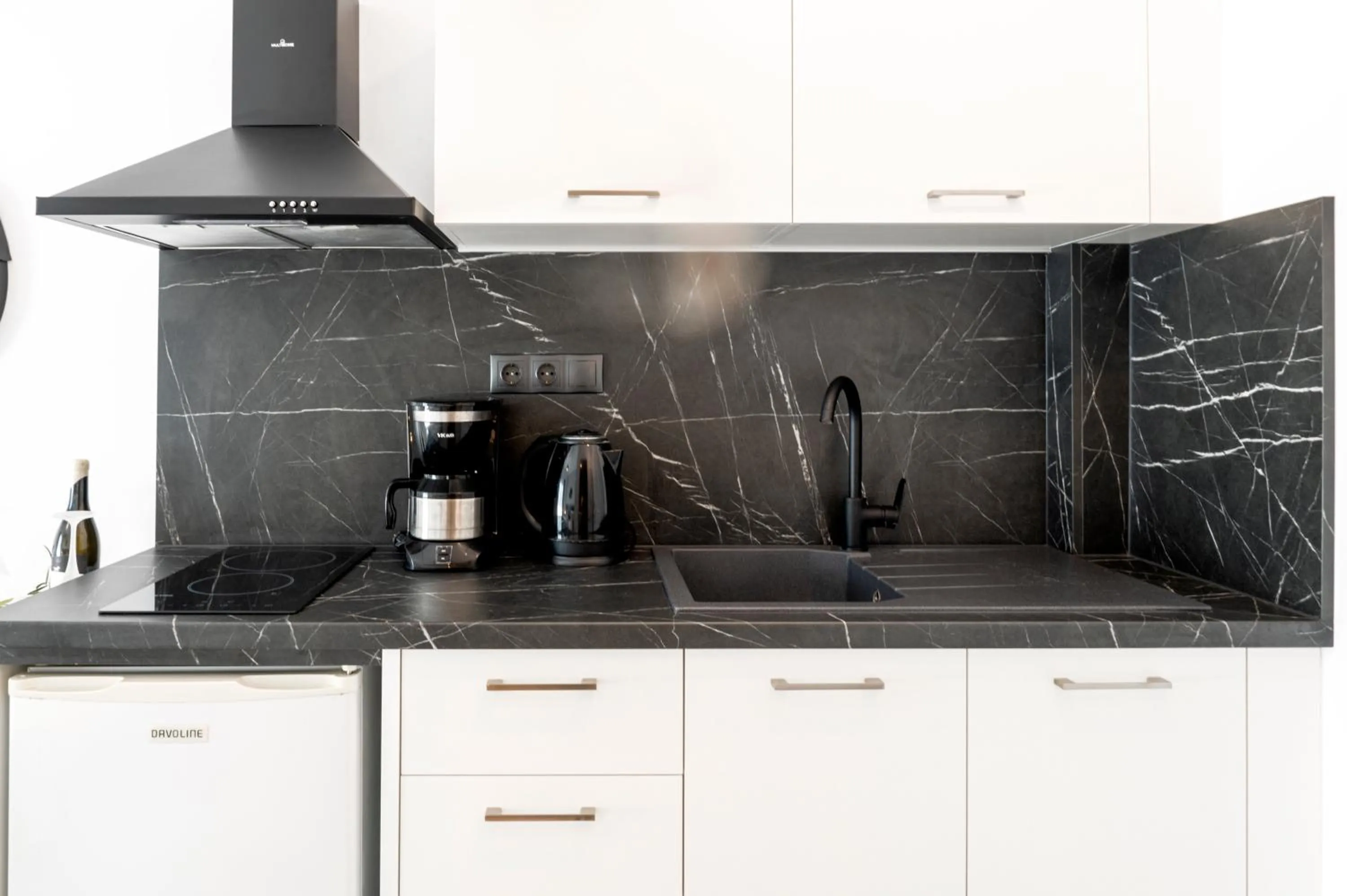 Kitchen or kitchenette in Hotel Papanikolaou