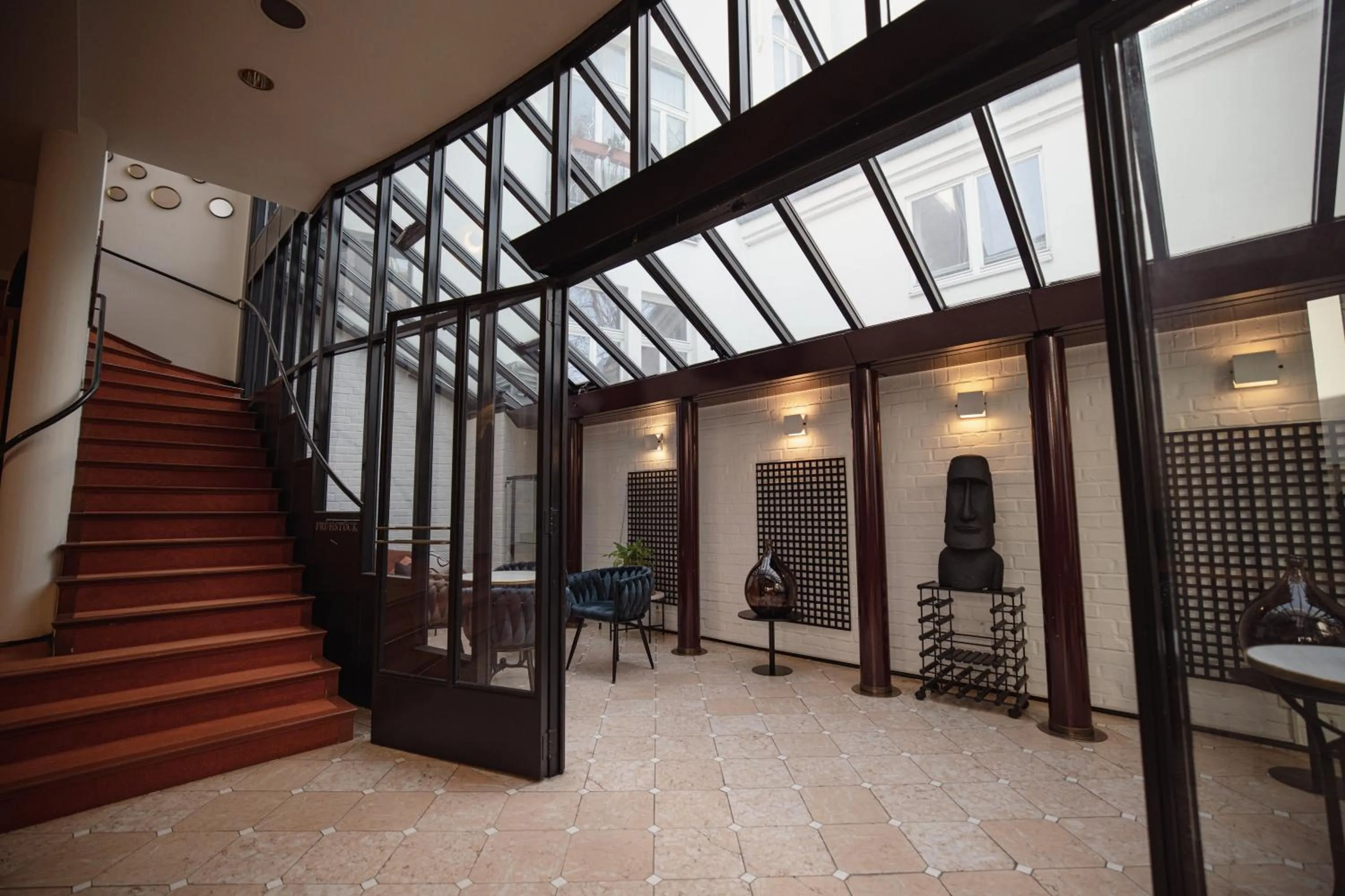 Lobby or reception in Domicil Hotel Bonn