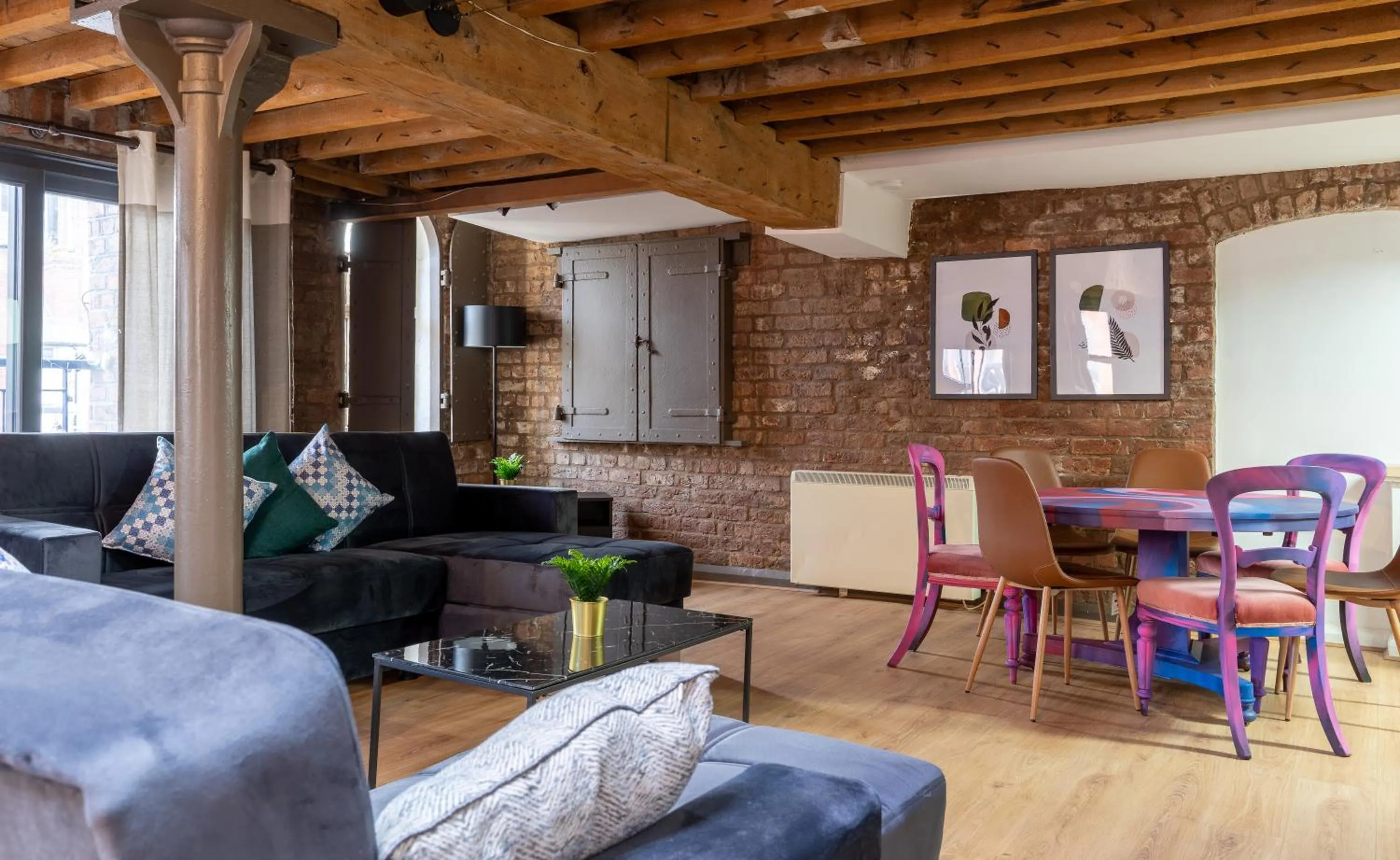 Seating area in Rainford Gardens by UStay Aparthotels