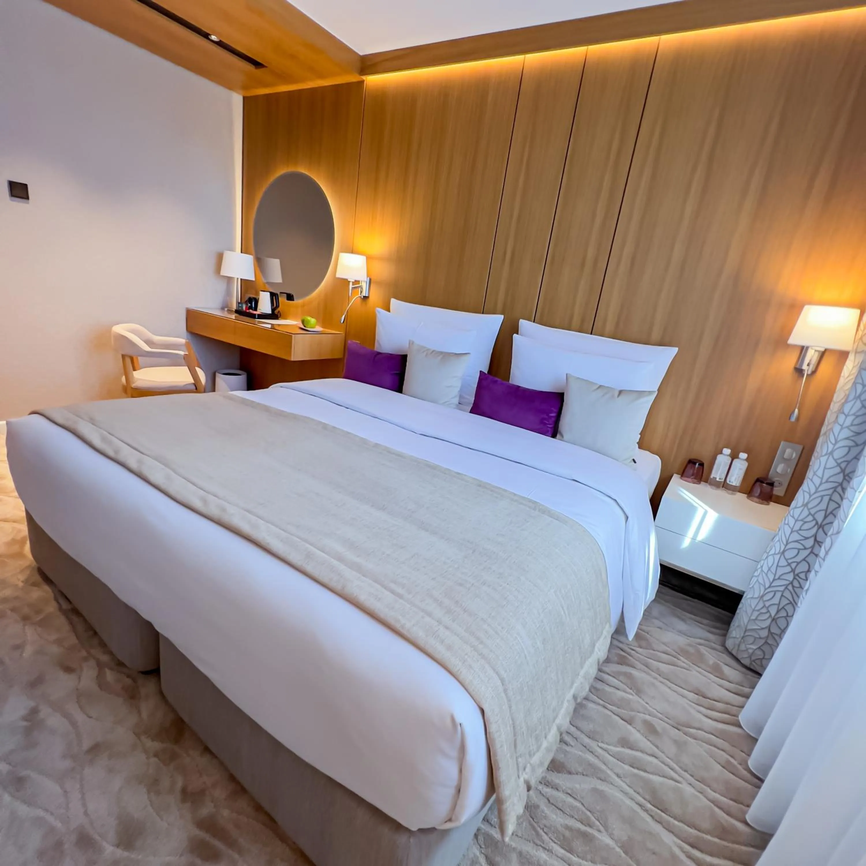 Bed in Normafa Hotel & Retreat