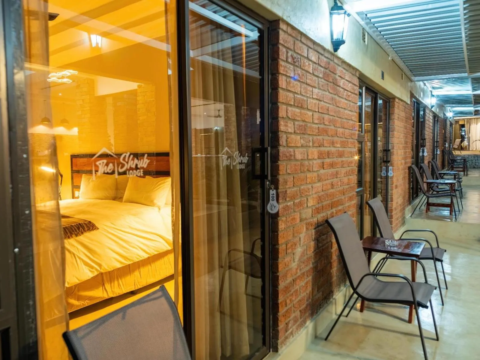 Patio in The Shrub Lodge