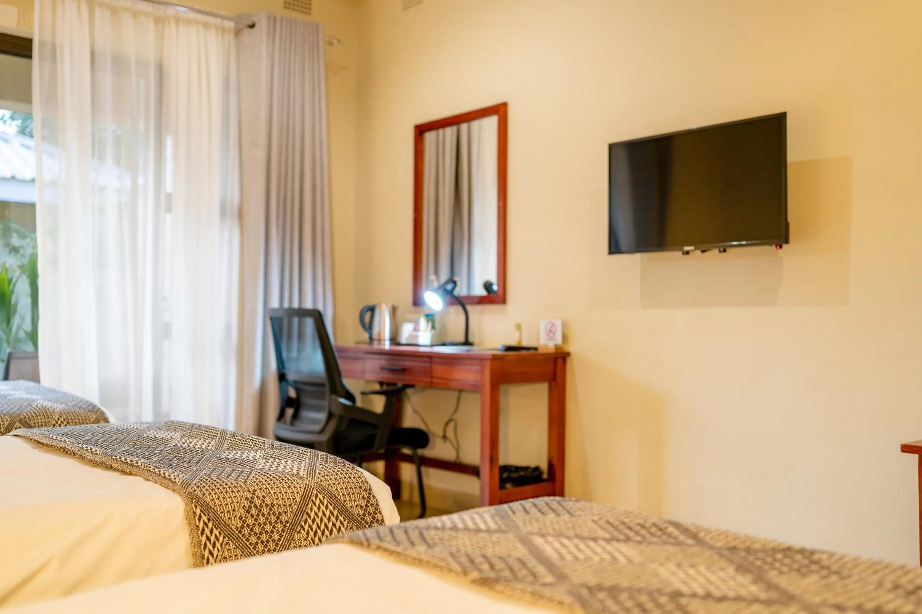 Bed in The Shrub Lodge