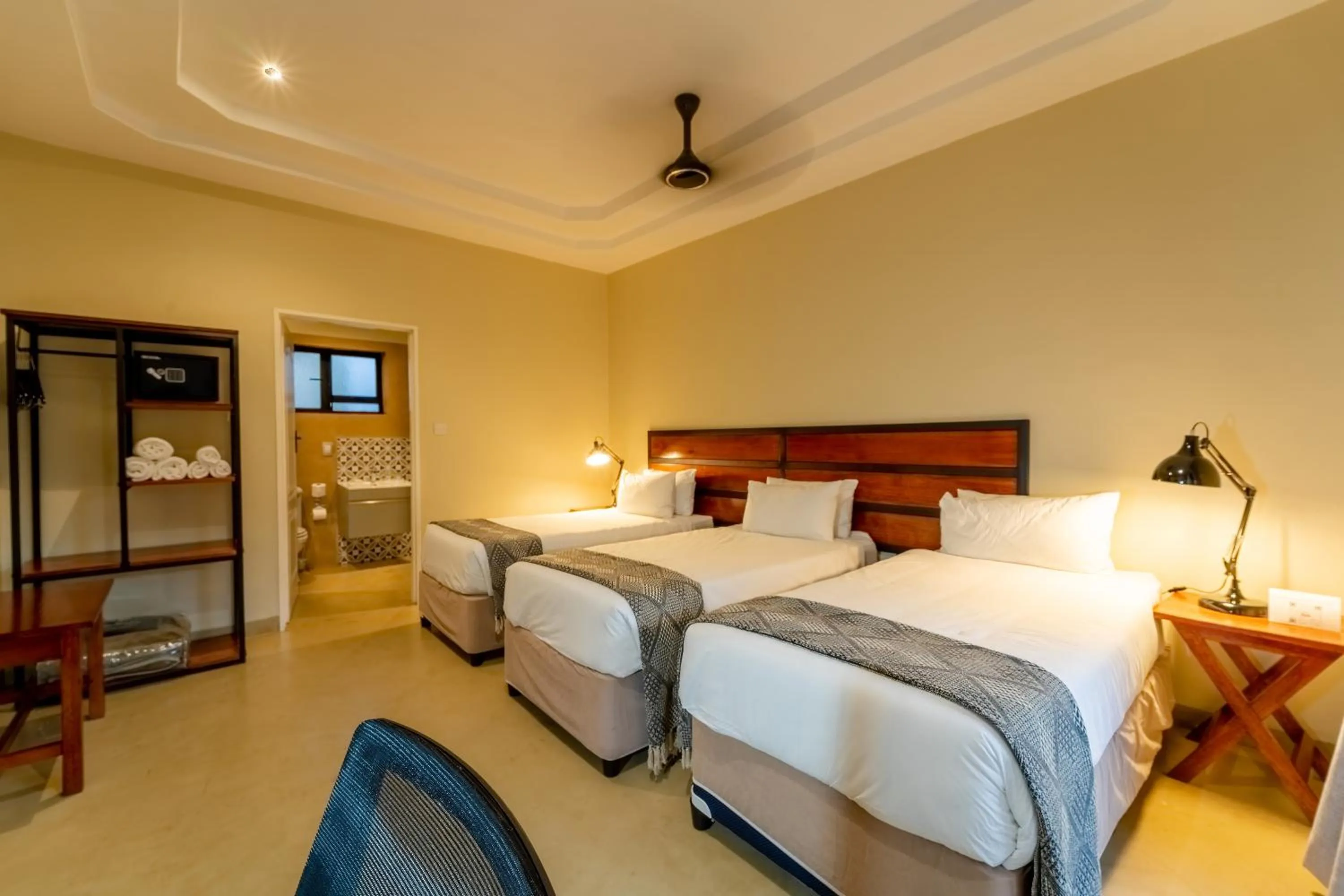 Bed in The Shrub Lodge