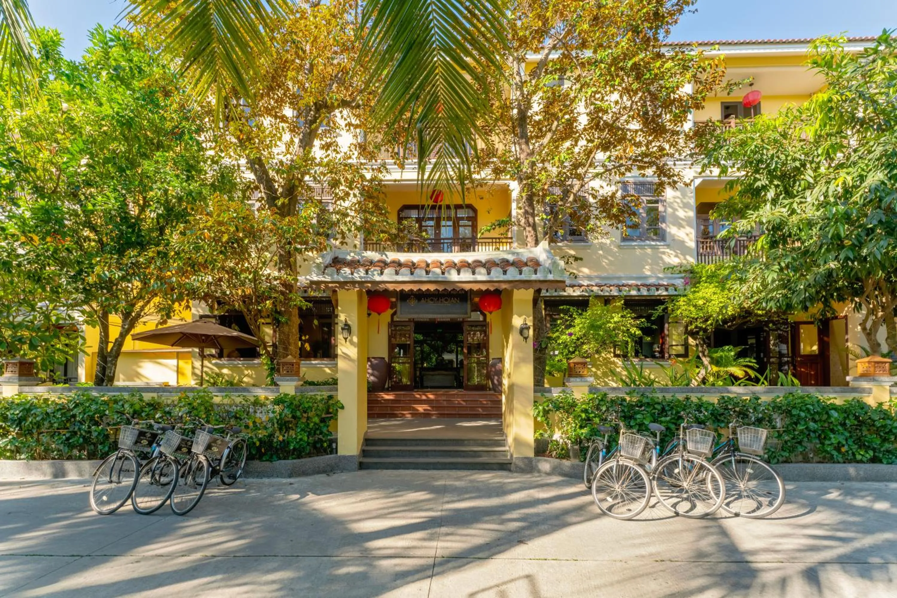 Property building in Ahoy Hoi An Boutique Resort & Spa