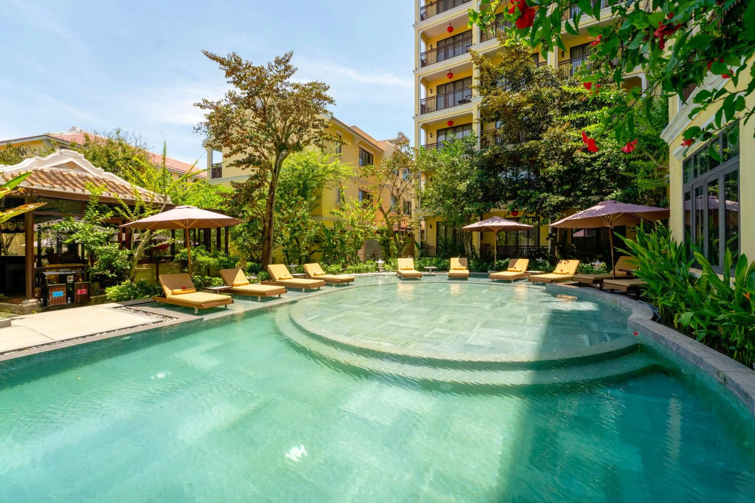 Property building in Ahoy Hoi An Boutique Resort & Spa