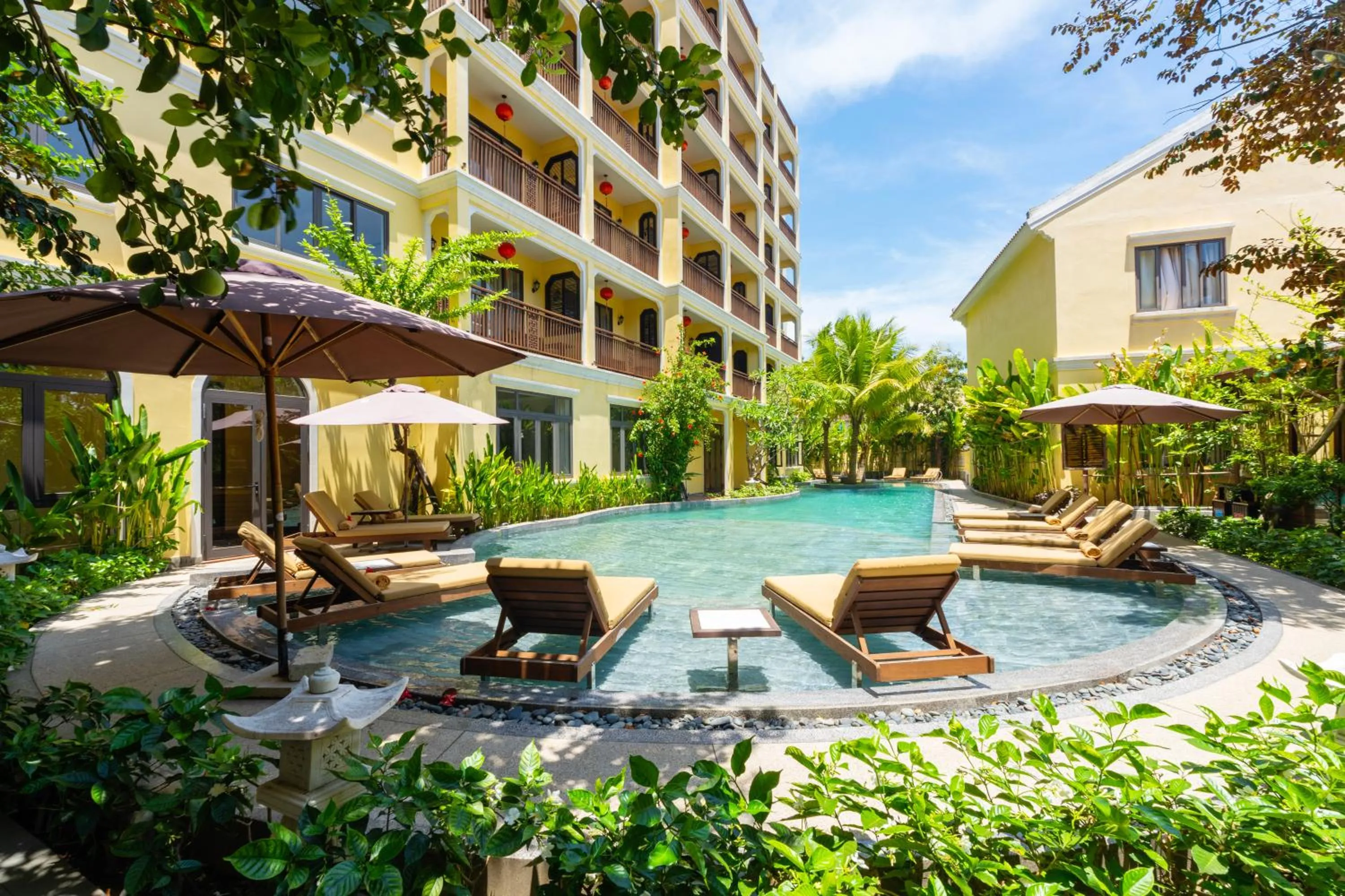 Property building in Ahoy Hoi An Boutique Resort & Spa
