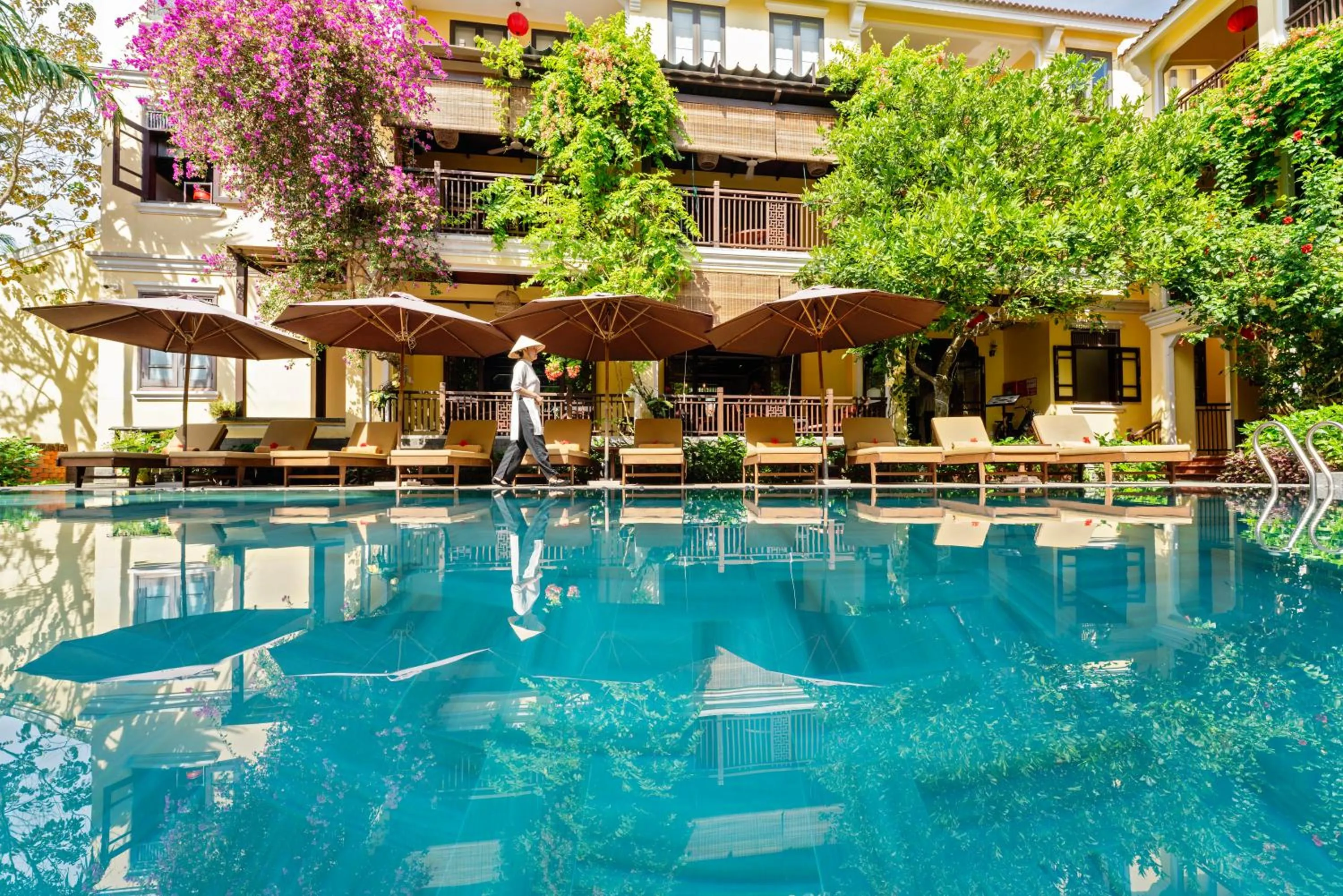 Property building in Ahoy Hoi An Boutique Resort & Spa