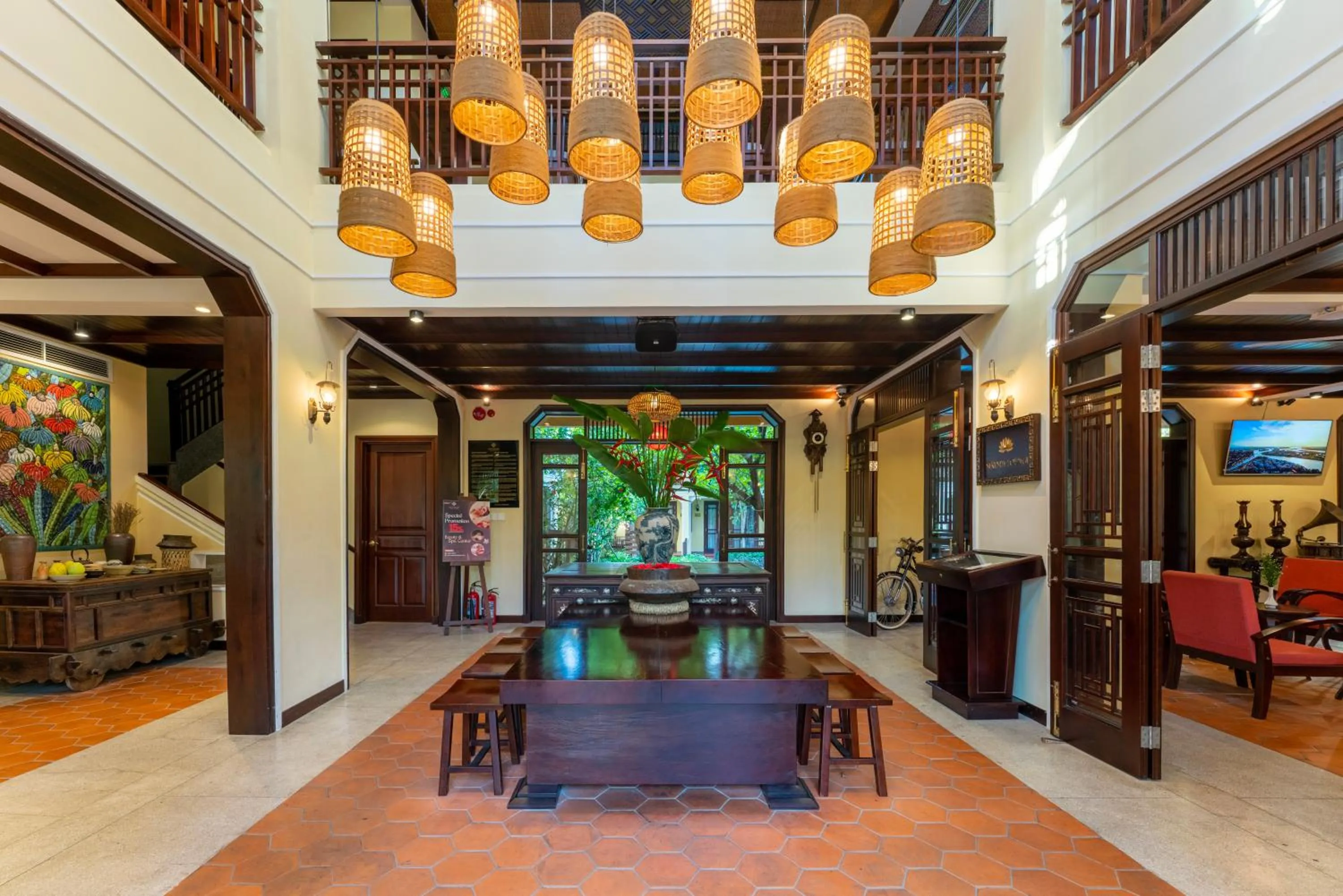 Communal lounge/ TV room in Ahoy Hoi An Boutique Resort & Spa