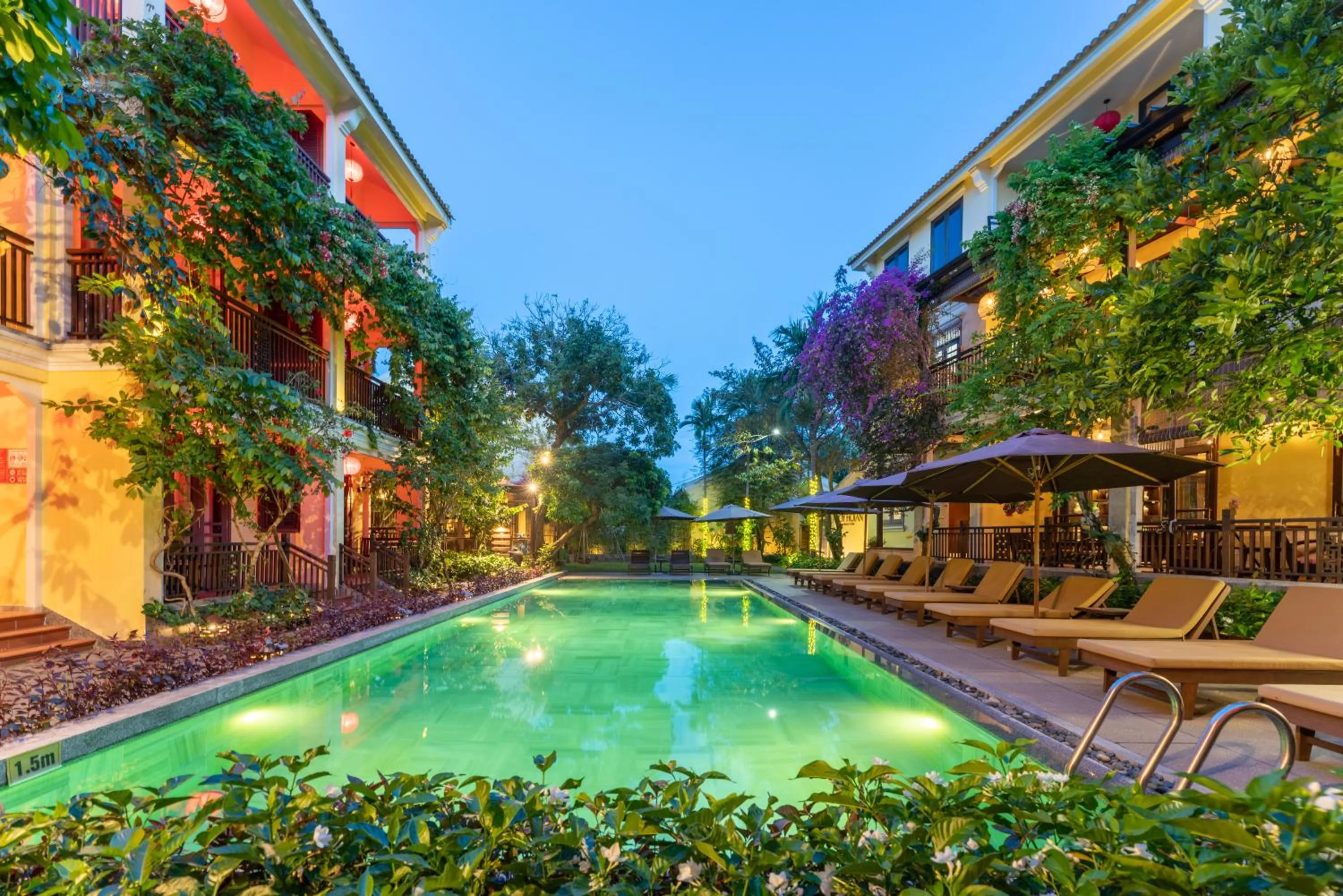 Property building in Ahoy Hoi An Boutique Resort & Spa