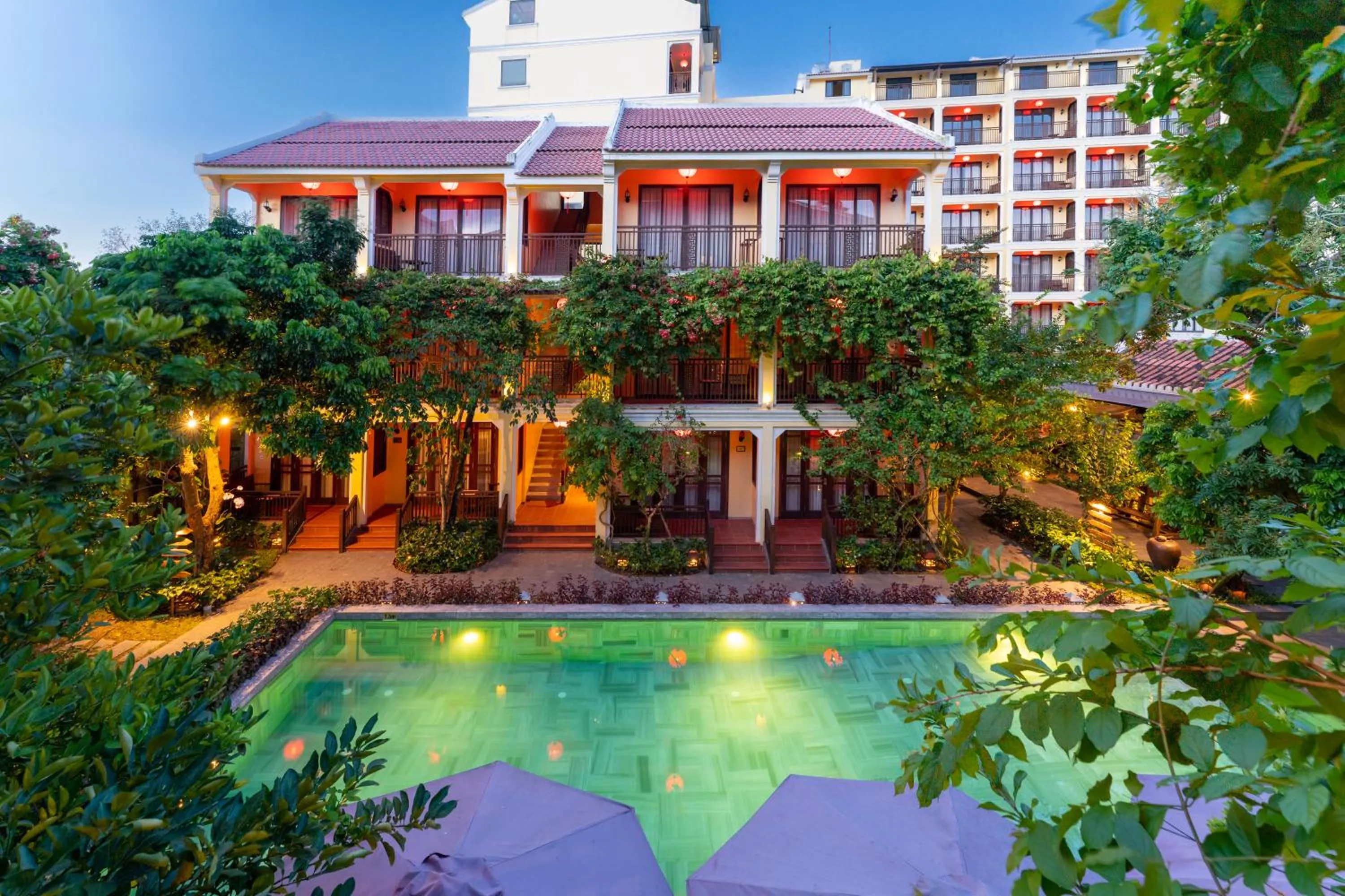 Property building in Ahoy Hoi An Boutique Resort & Spa