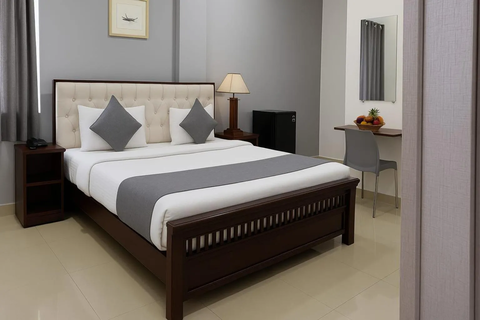 Bedroom, Bed in Hotel Prime Classic ,Airport Zone,Shamshabad