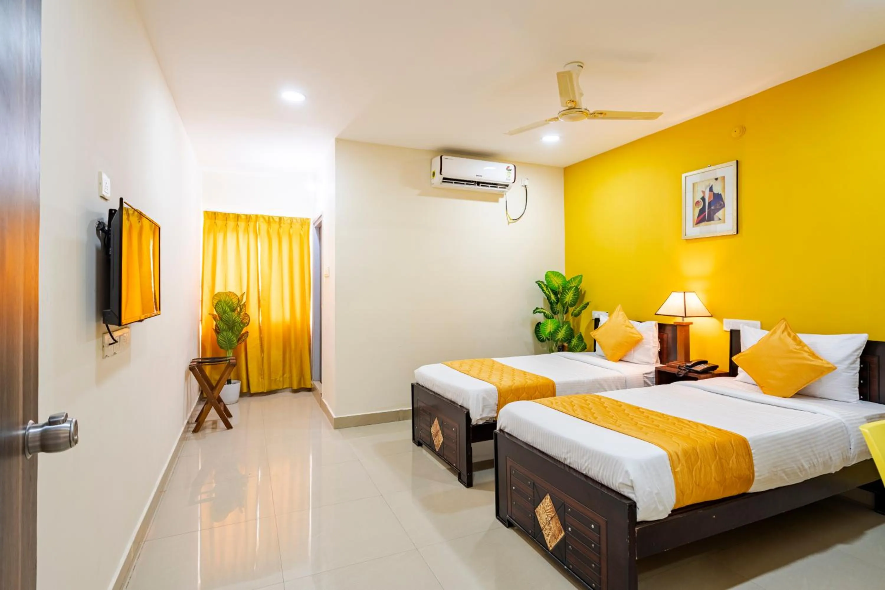 Bed in Hotel Prime Classic ,Airport Zone,Shamshabad