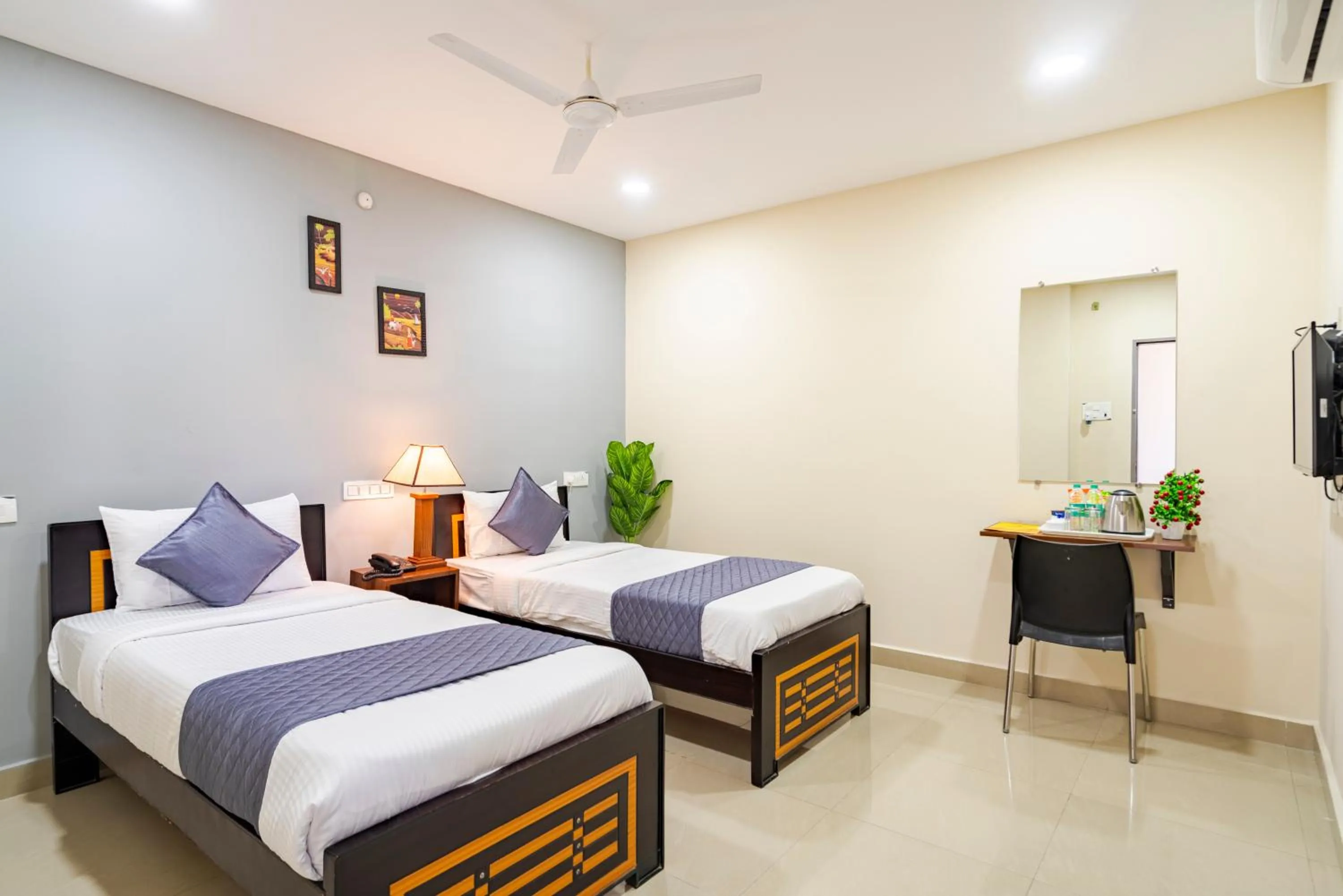 Bed in Hotel Prime Classic ,Airport Zone,Shamshabad