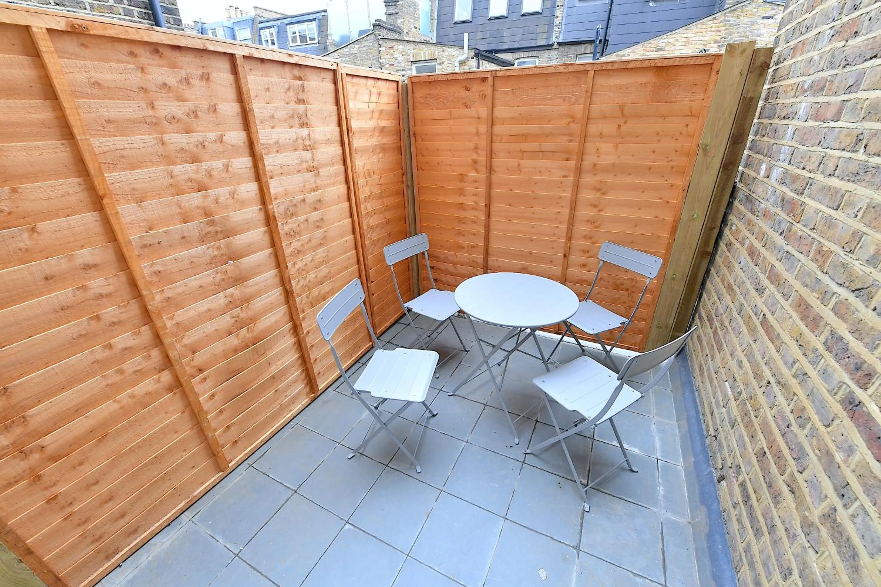 Balcony/Terrace in Stylish Studios by Luxestays Fulham