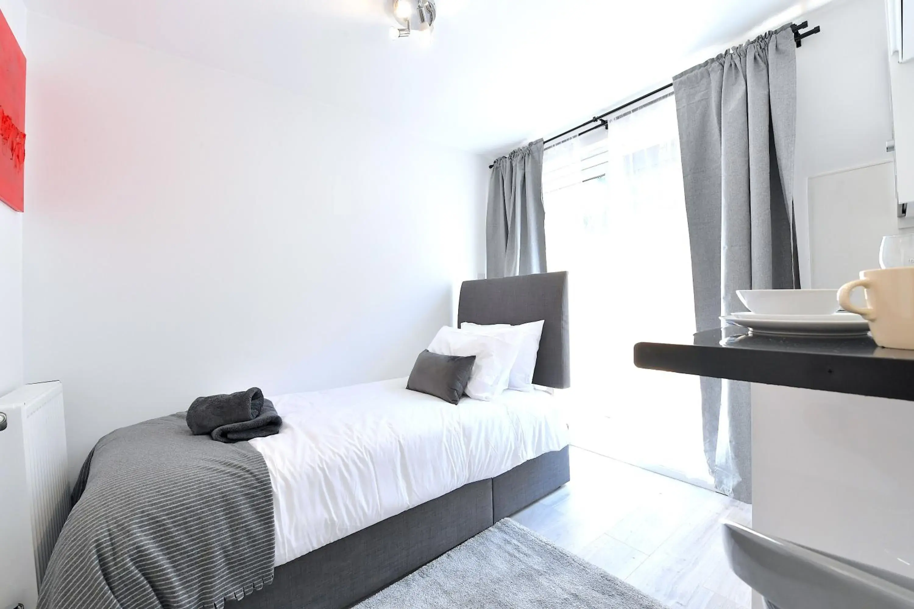 Single Room with Garden View - single occupancy in Stylish Studios by Luxestays Fulham Single Room with Garden View - single occupancy in Stylish Studios by Luxestays Fulham