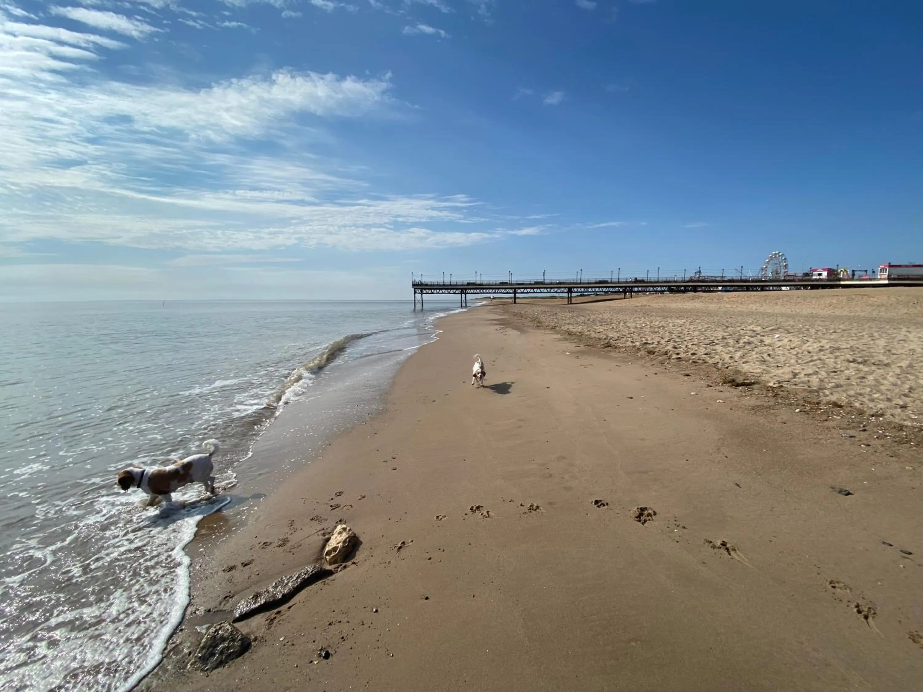 Beach in Summer Dreams Holiday Home Skegness