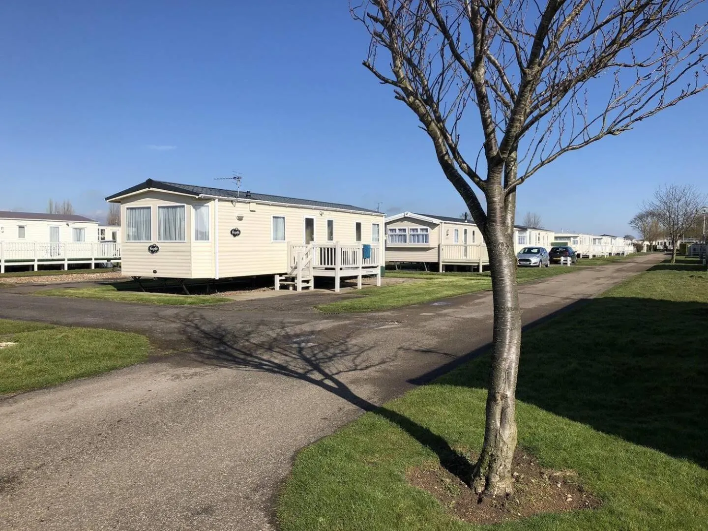 Parking in Summer Dreams Holiday Home Skegness