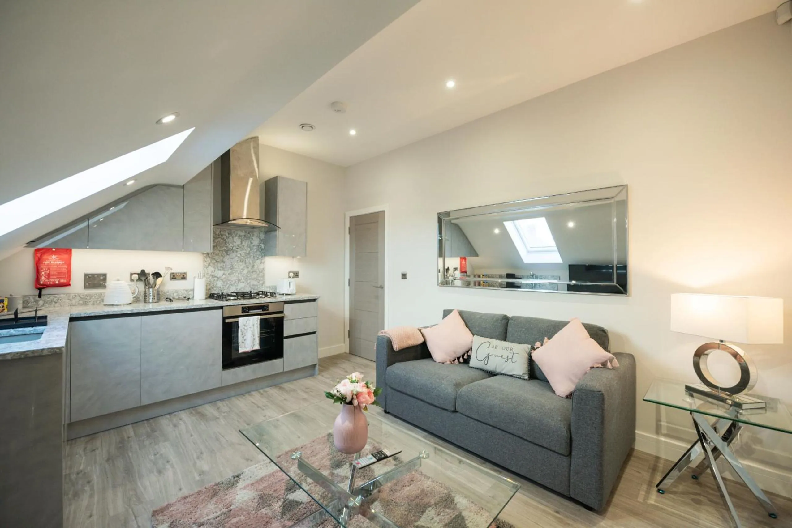 Living room in Chester House