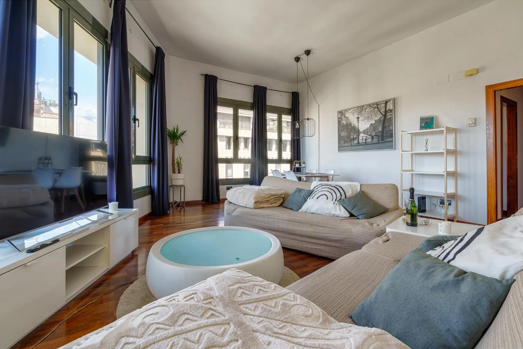 Bed in Espectacular loft en centrico edificio singular