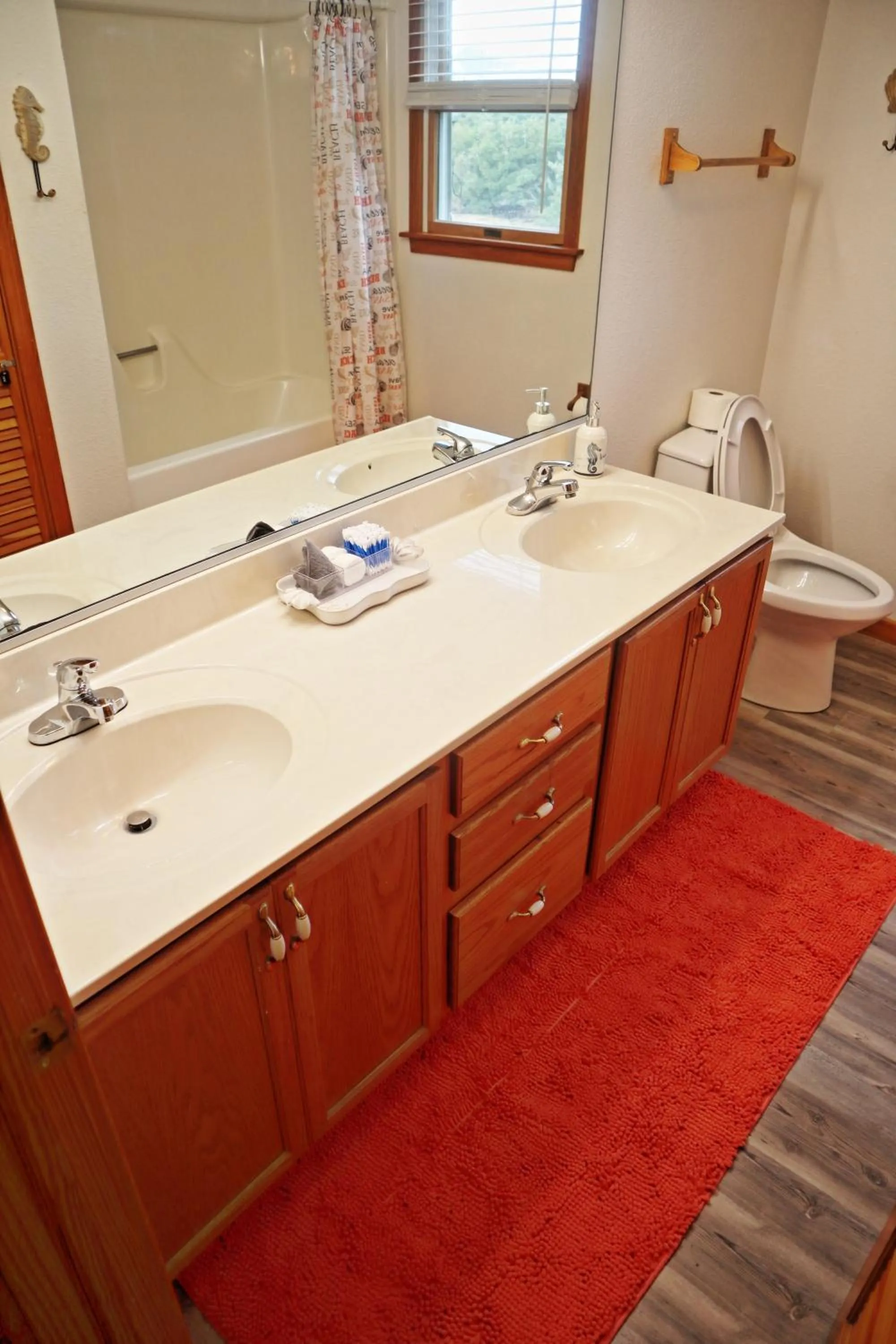 Bathroom in Lake Front Modern Beach House-Hatteras Island