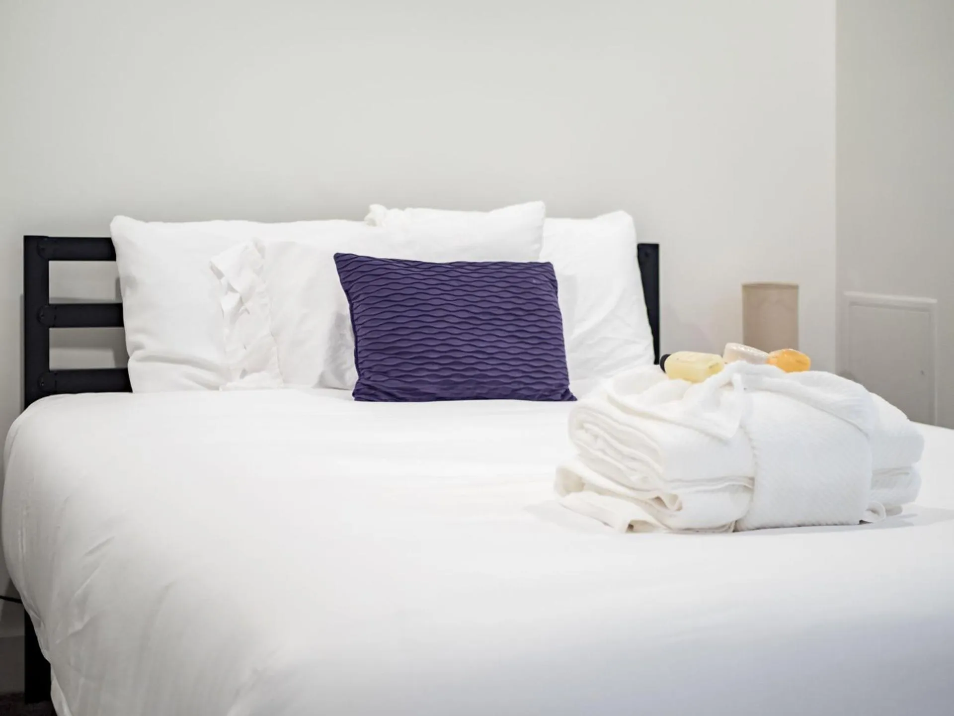 Bed in Historic German Village Industrial Masterpiece