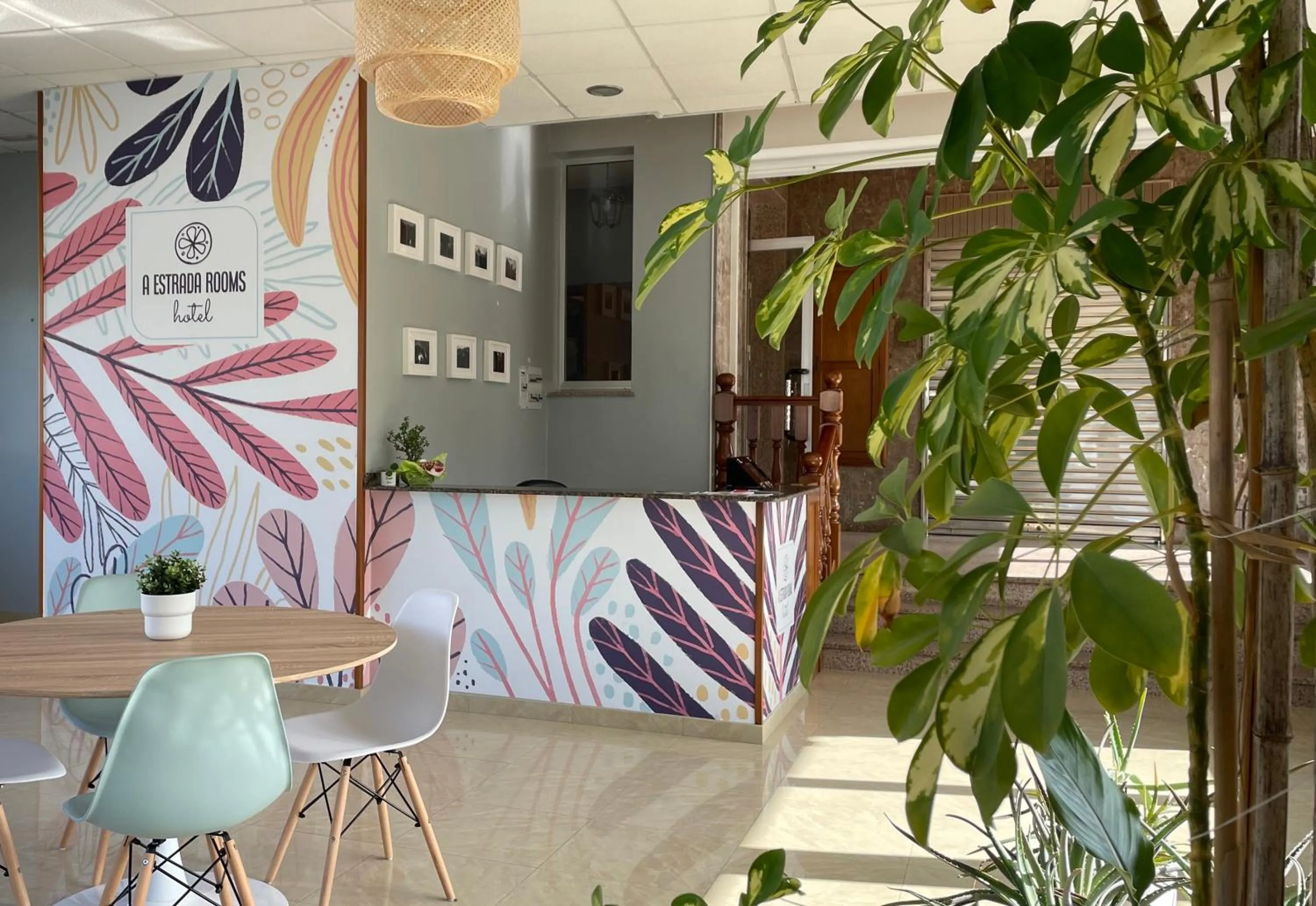 Lobby or reception in Hotel A Estrada Rooms