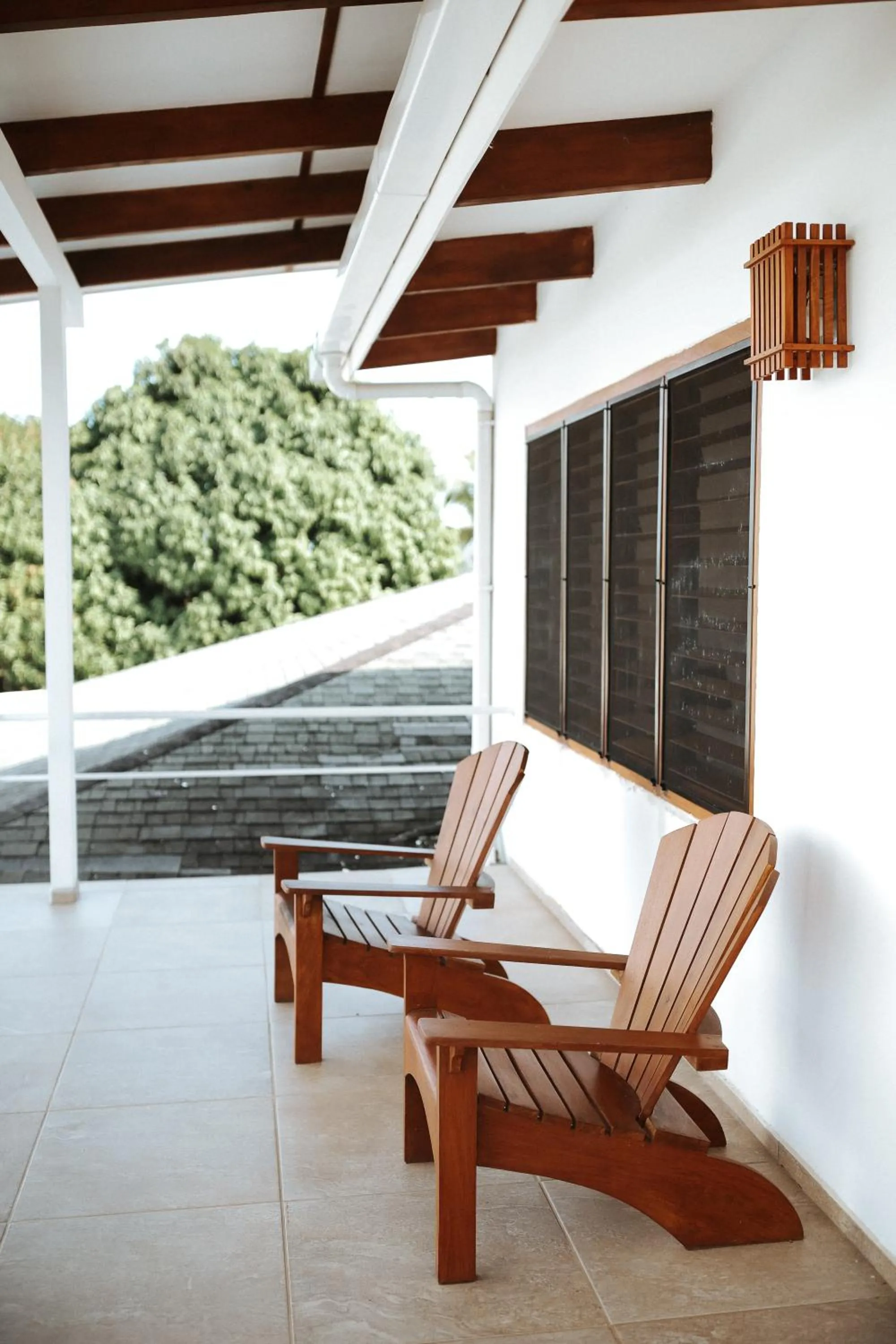 Patio in Salvatierra Beachfront Hotel