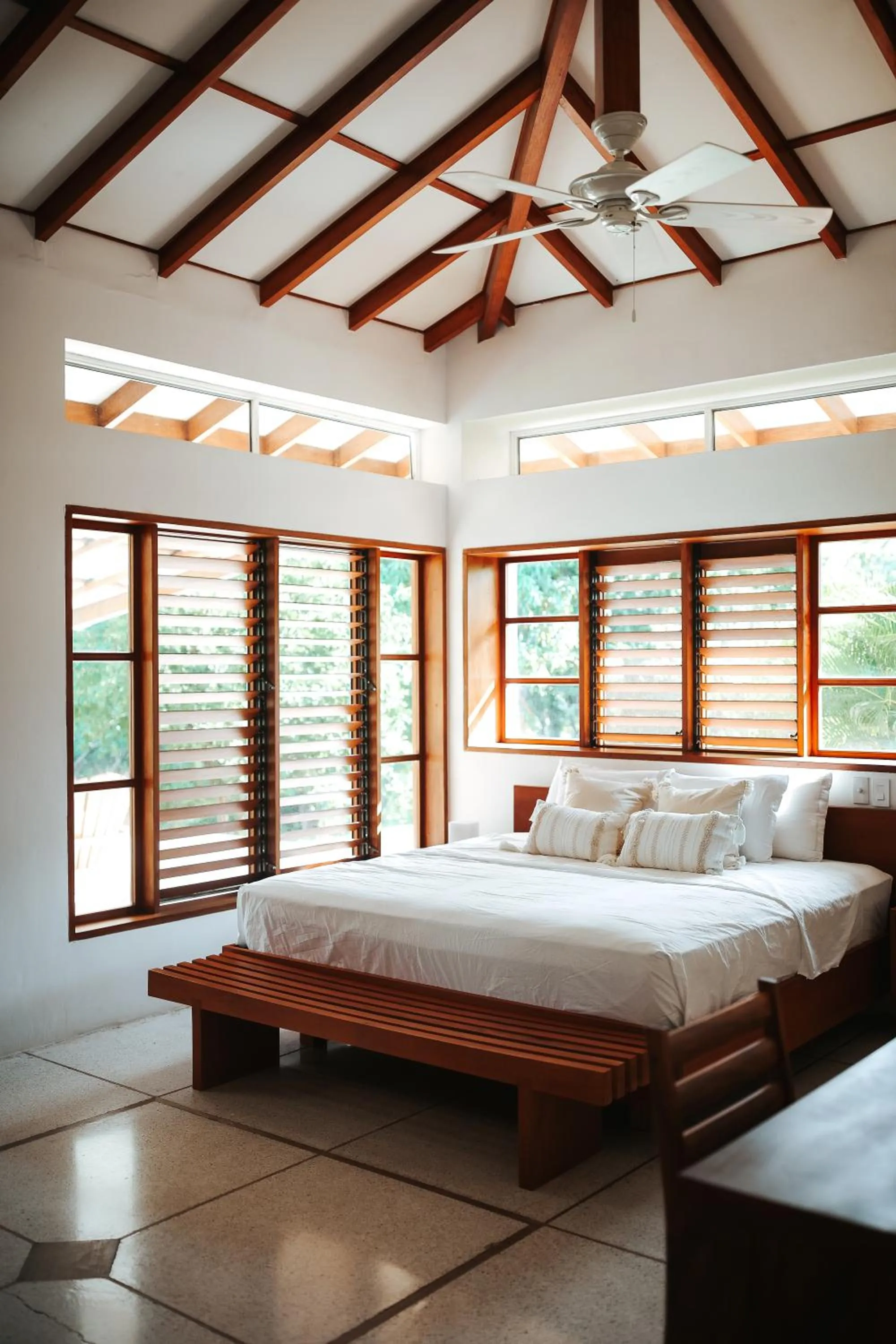 Bed in Salvatierra Beachfront Hotel