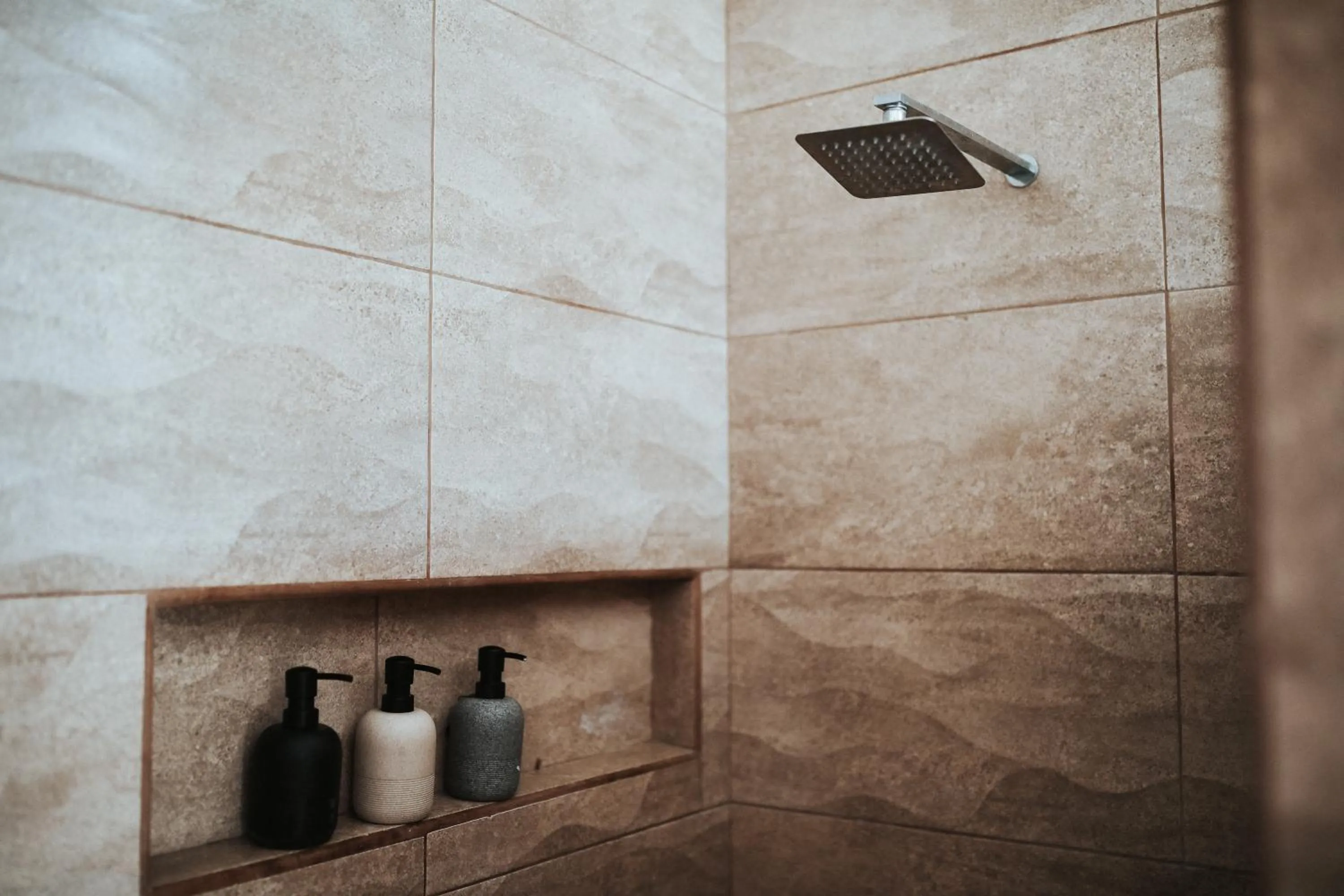 Shower in Salvatierra Beachfront Hotel