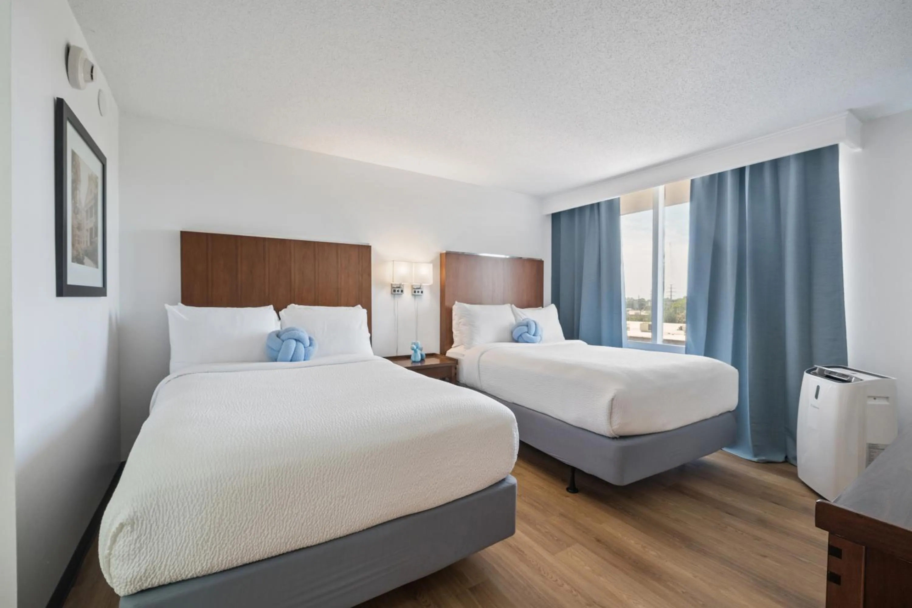 Bed in 315 LoSo Hotel Airport