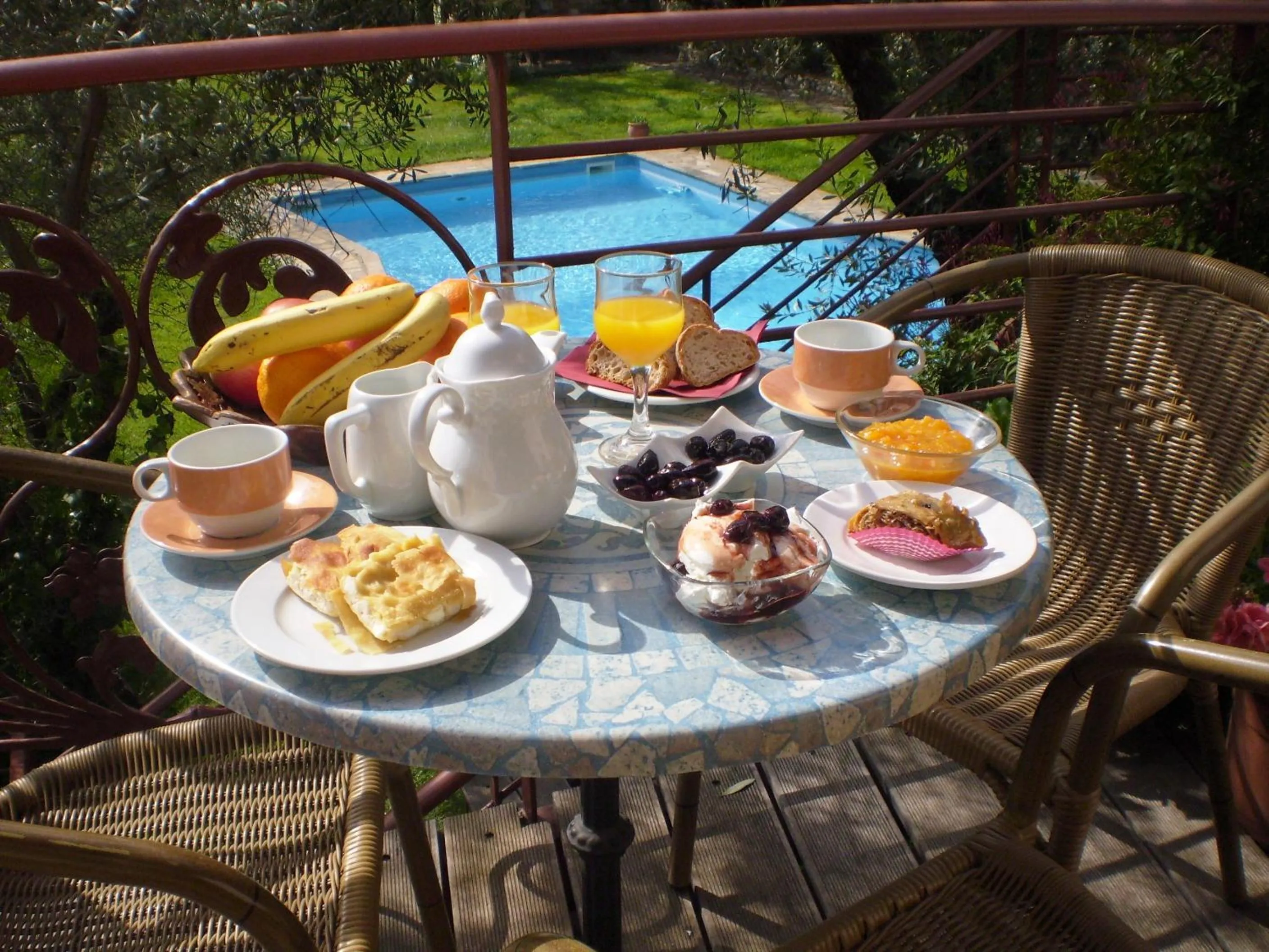 Balcony/Terrace in Byzantion Hotel