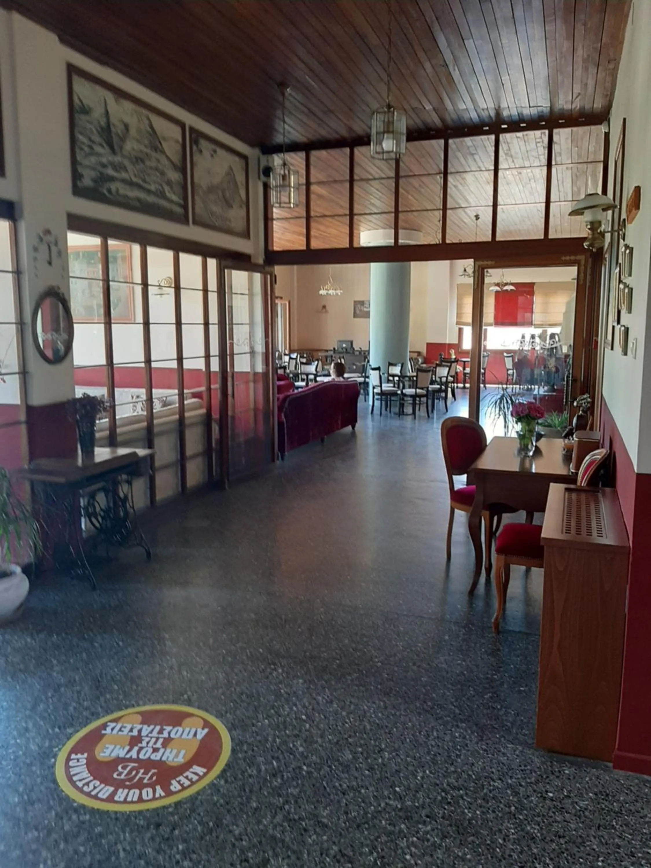 Lobby or reception in Byzantion Hotel