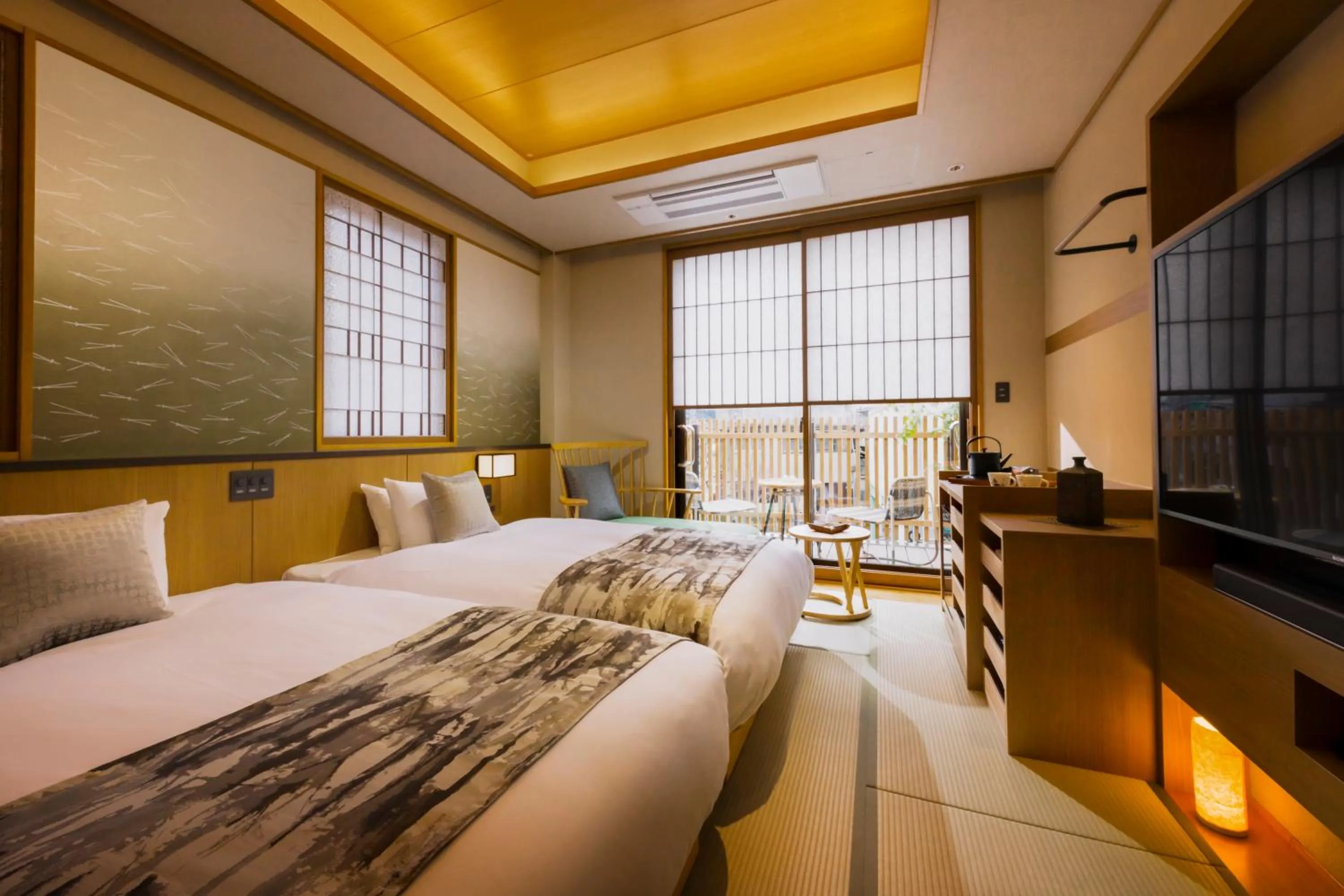 Bed in Onomichi Hansei