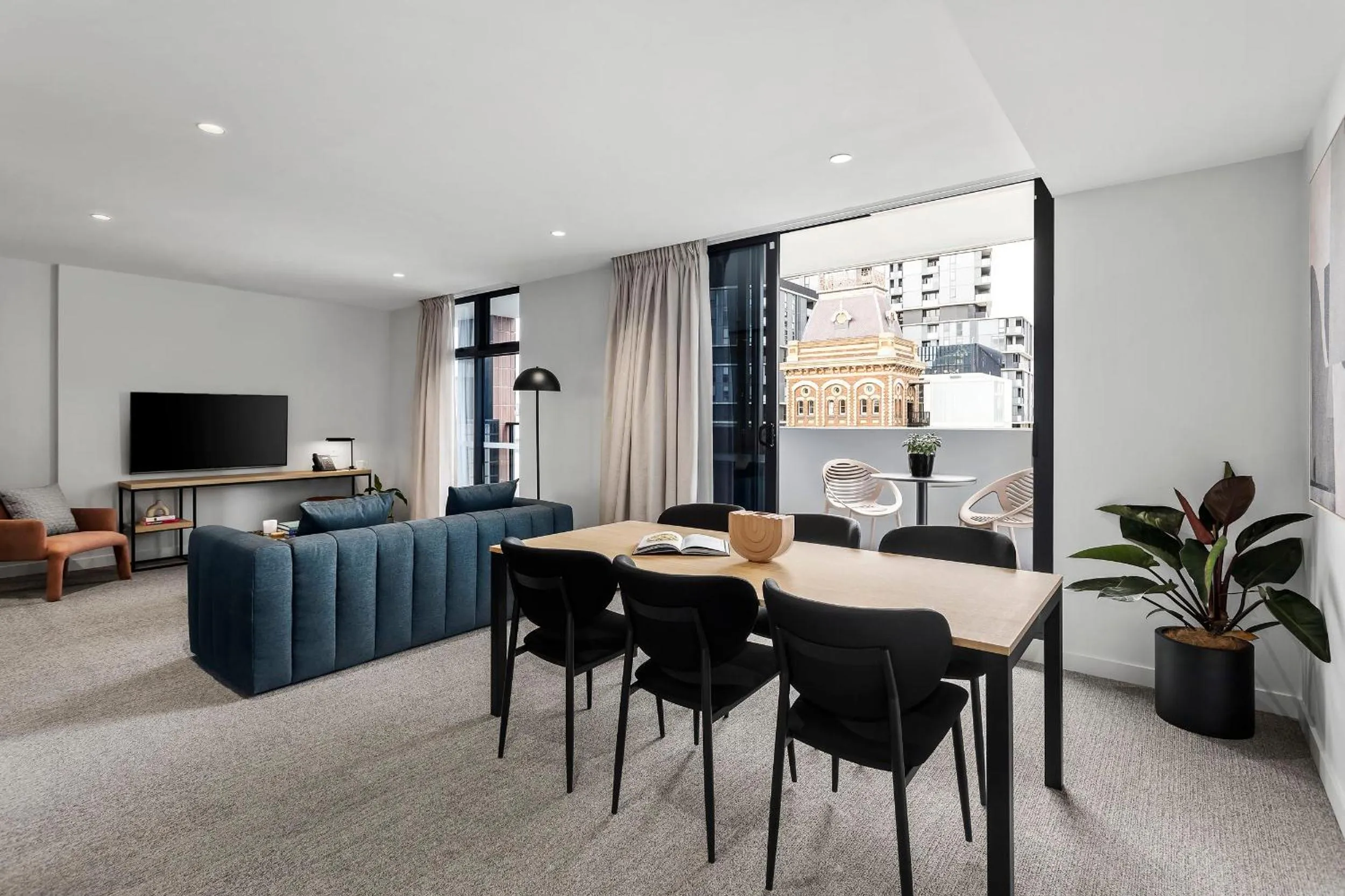 Dining area in Quest Collingwood