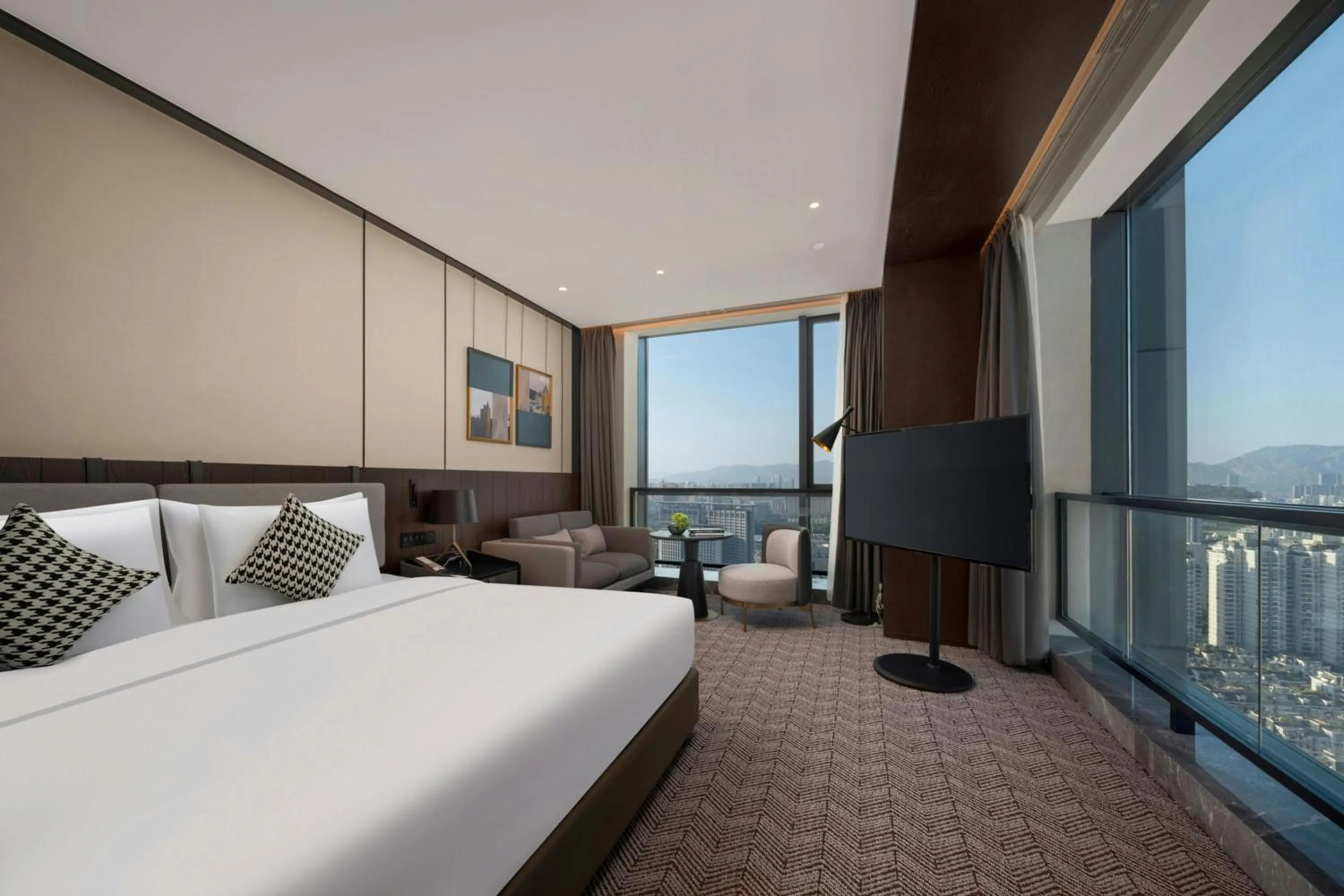 Photo of the whole room, Bed in Grand New Century Hotel, Wenzhou, A Tribute Portfolio Hotel