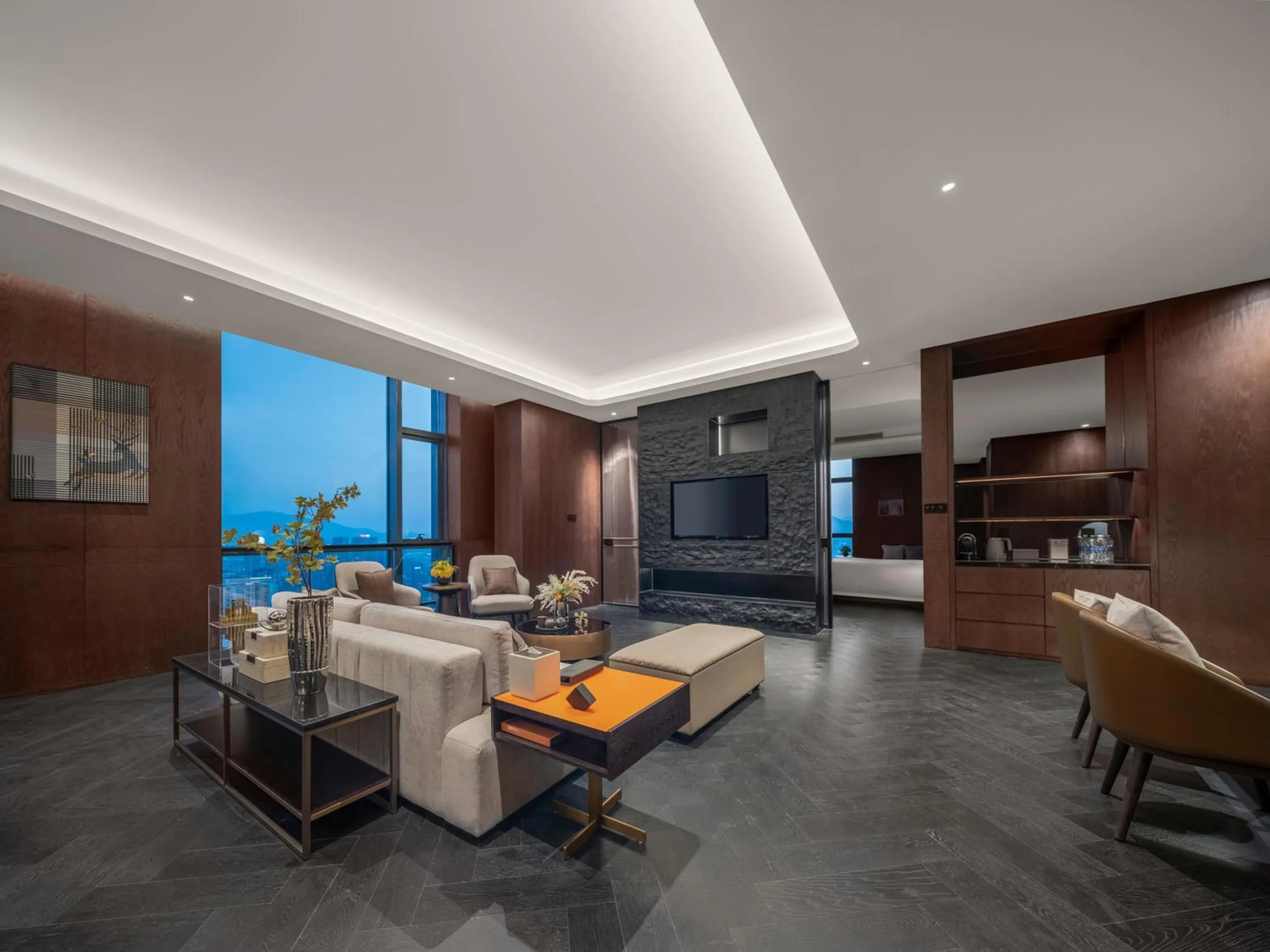 Living room in Grand New Century Hotel Wenzhou