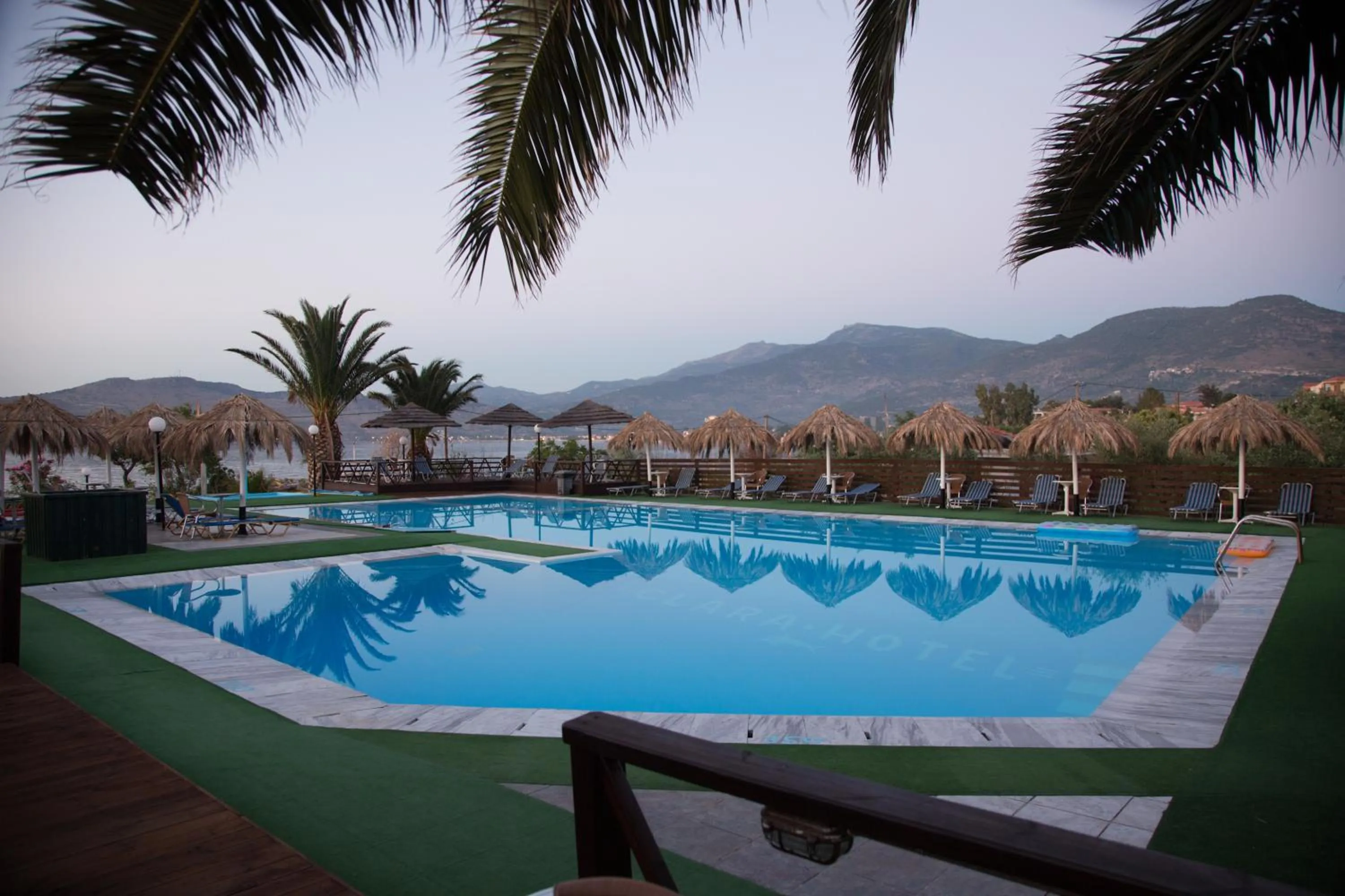 Pool view in Clara Resort