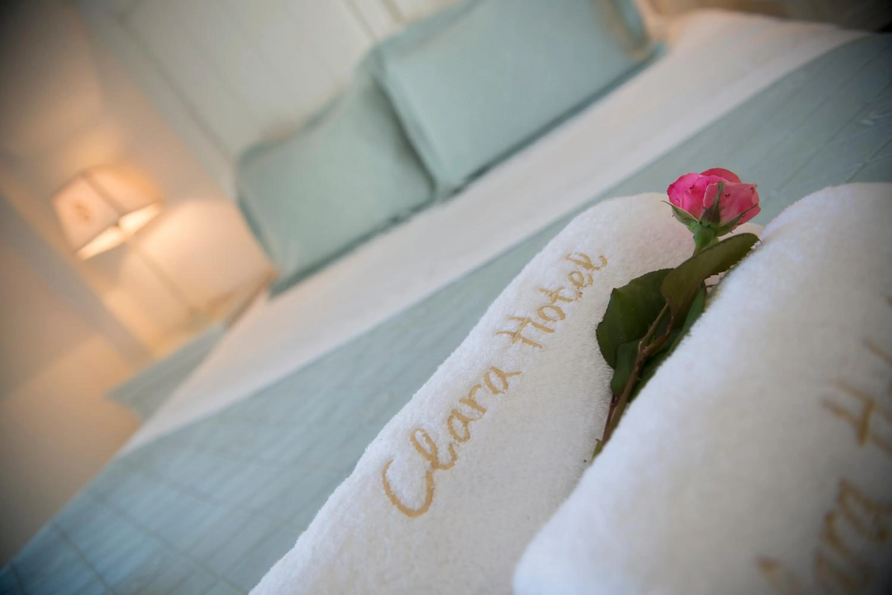 Decorative detail, Bed in Clara Resort