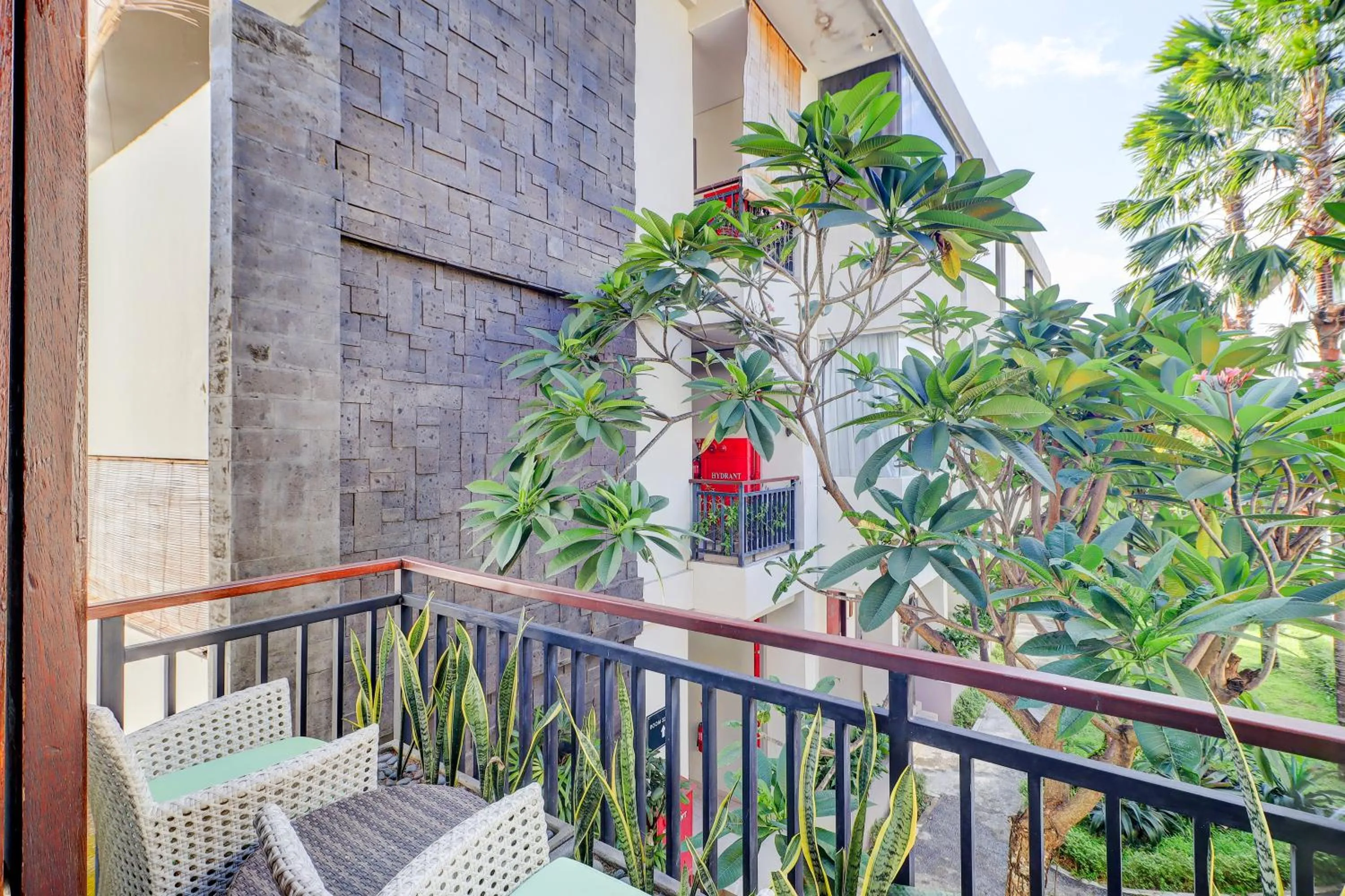 Garden view in Palette Signature Hotel