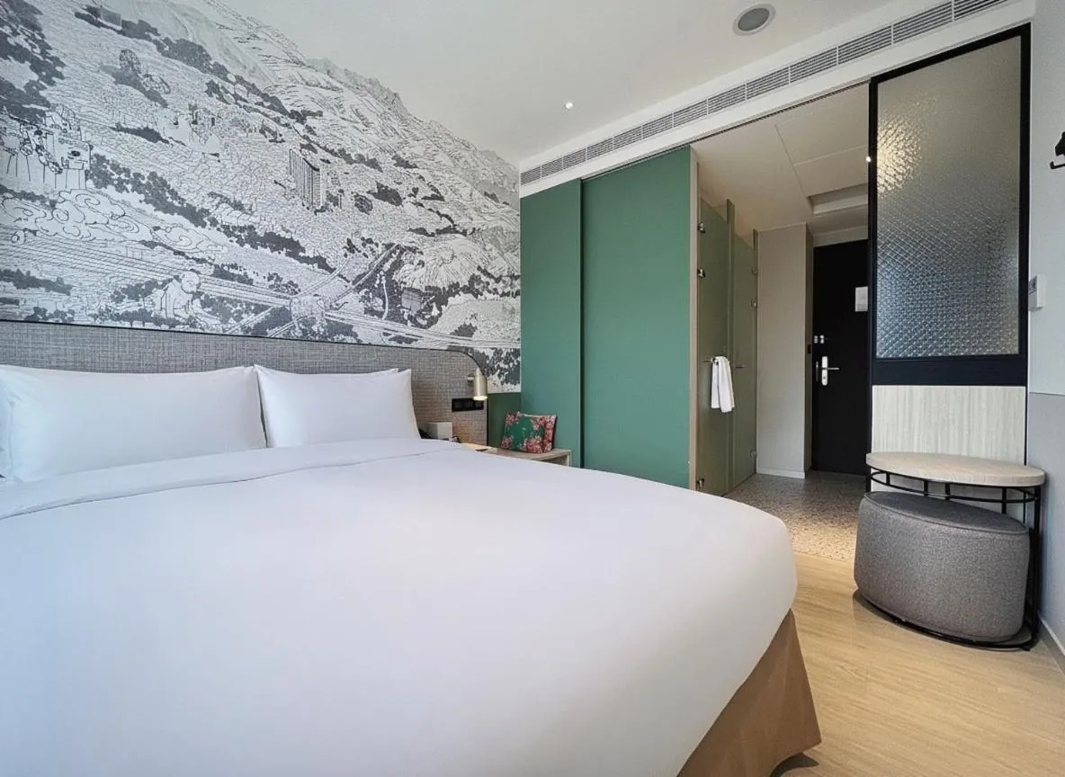 Bed in Boutech JianTan Hotel