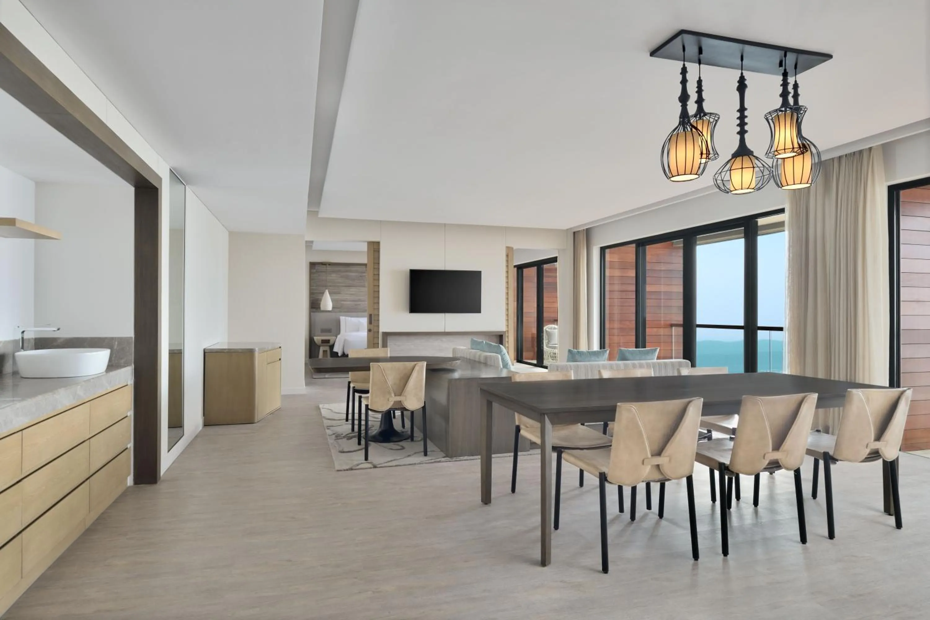 Living room in The Westin Resort & Spa Himalayas