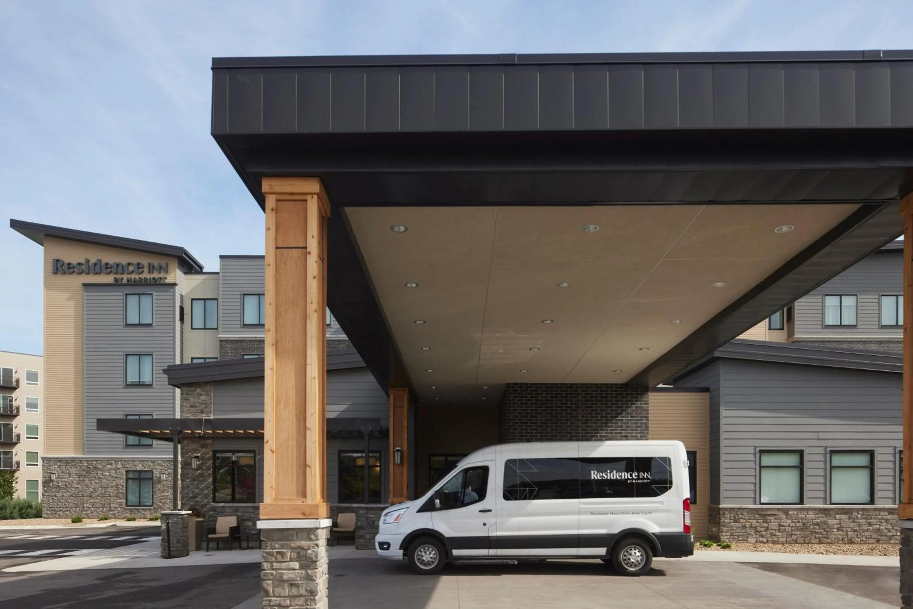 Property building in Residence Inn Rochester Mayo Clinic Area South