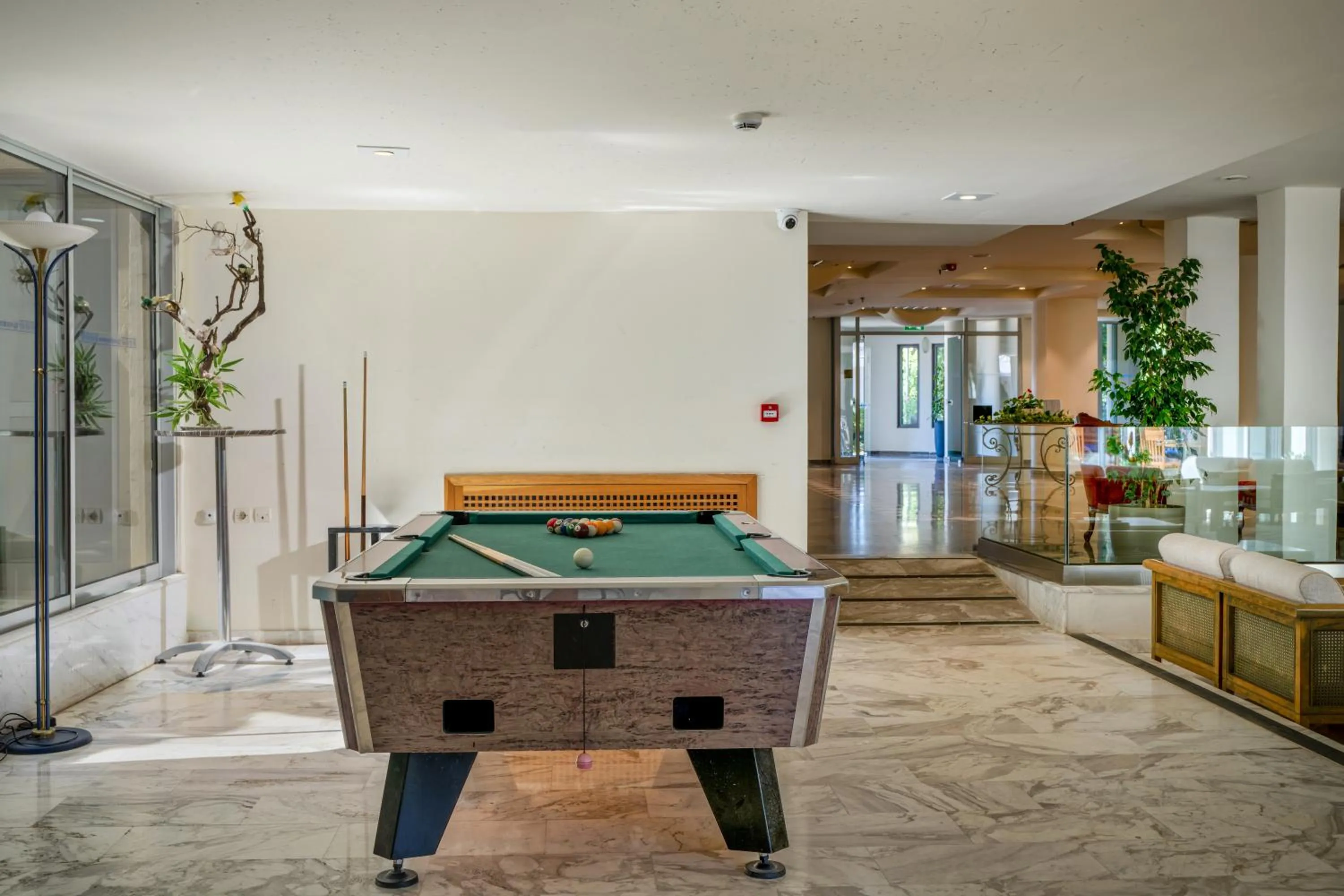 Billiard in Minos Hotel