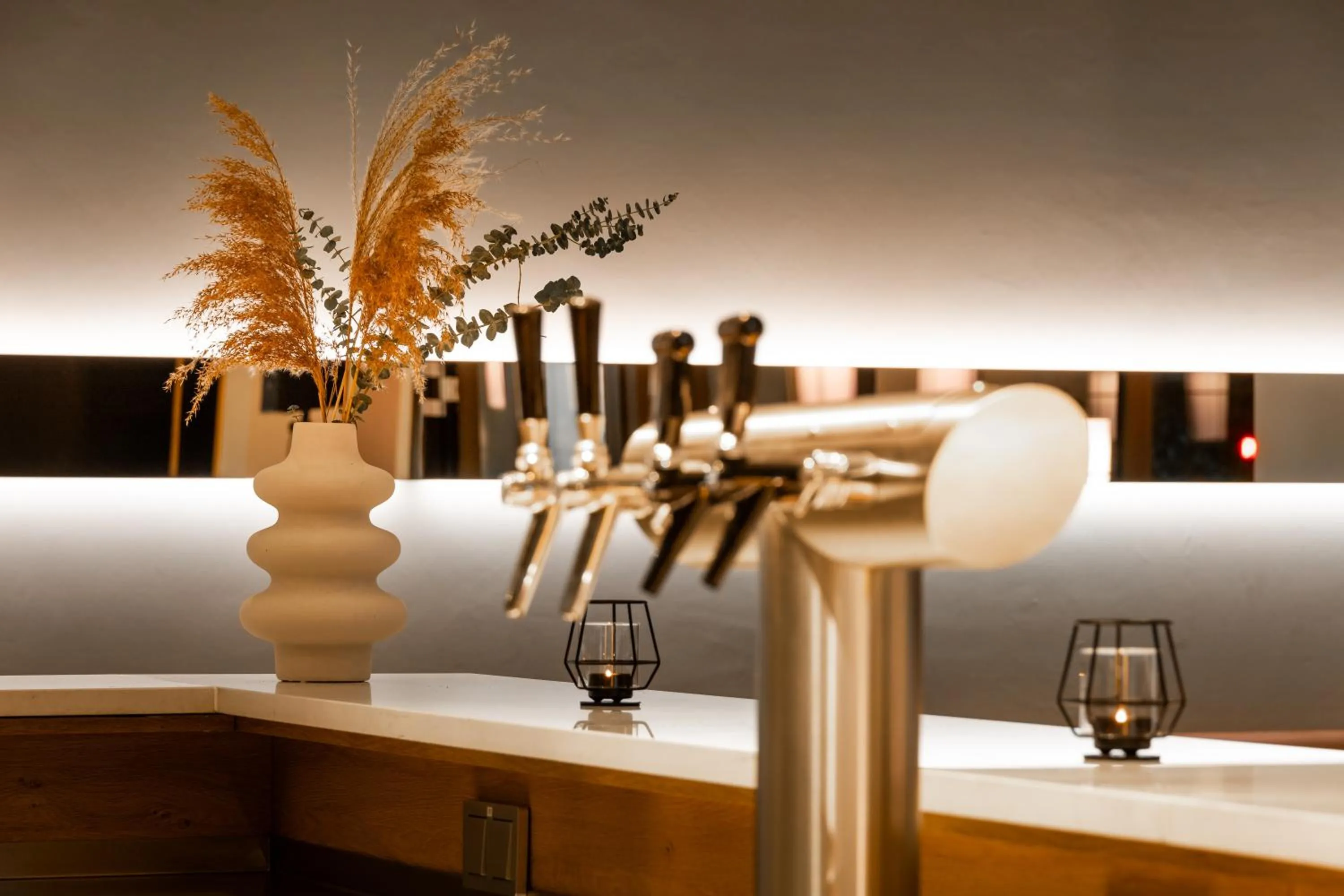 Lounge or bar in GINN Apartment-Hotel Stuttgart-Esslingen