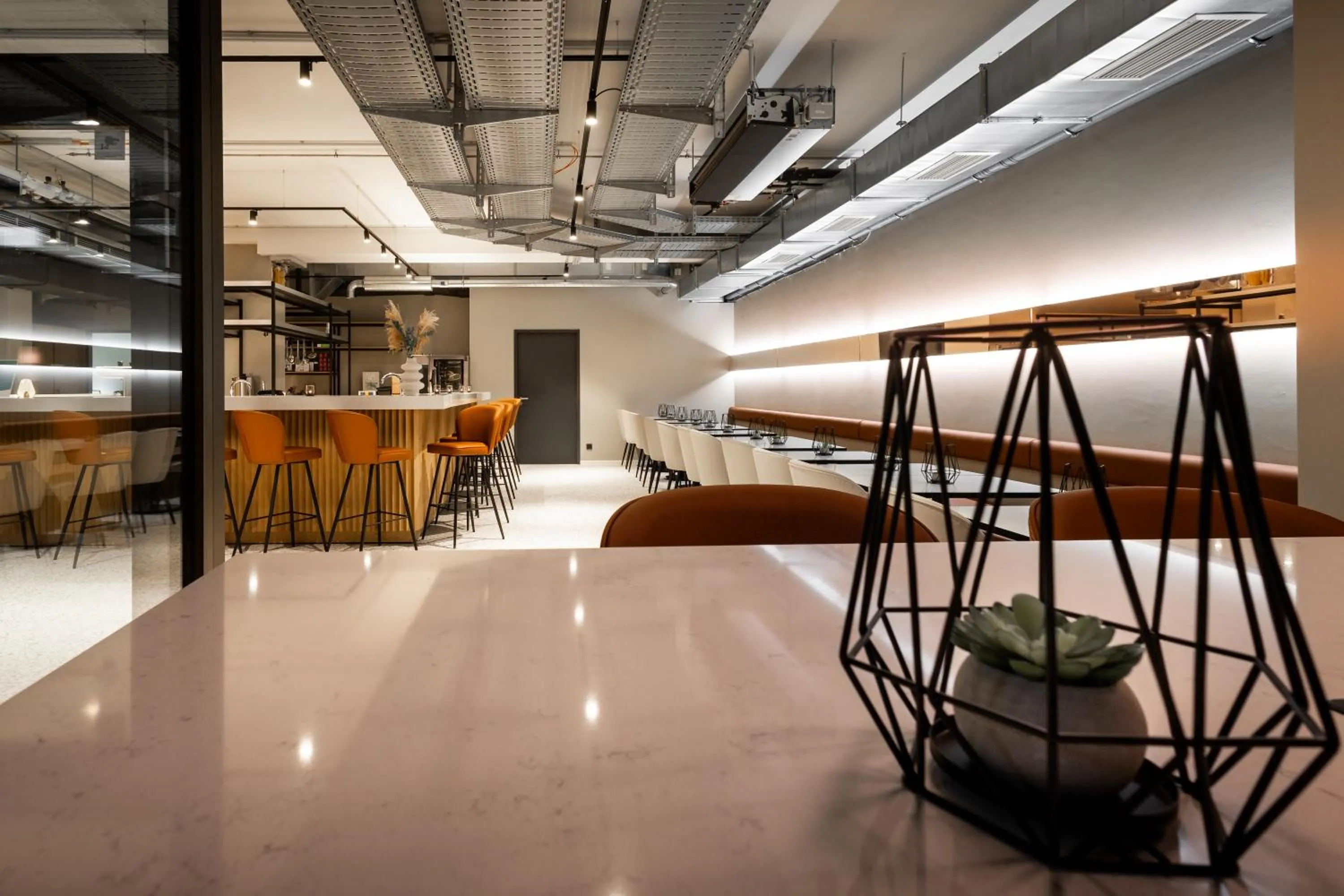 Lobby or reception in GINN Apartment-Hotel Stuttgart-Esslingen