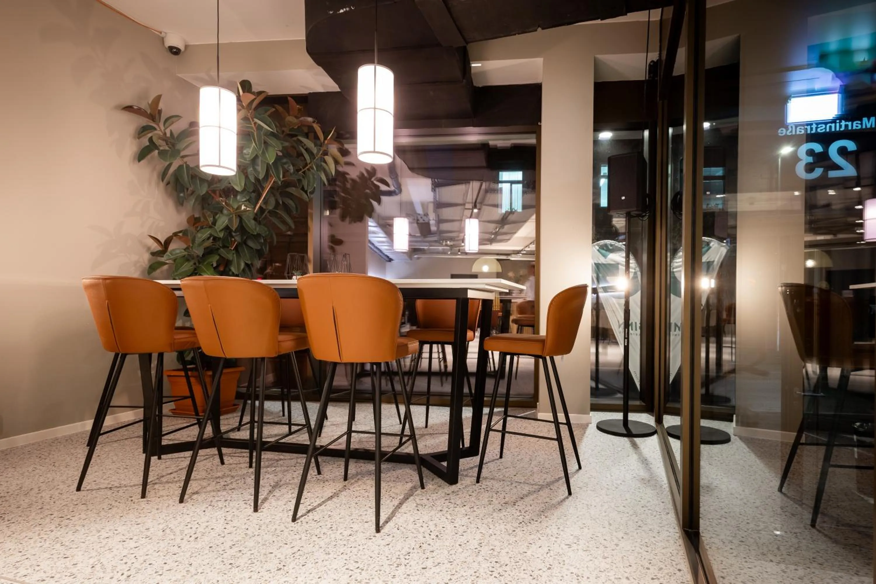 Lobby or reception in GINN Apartment-Hotel Stuttgart-Esslingen