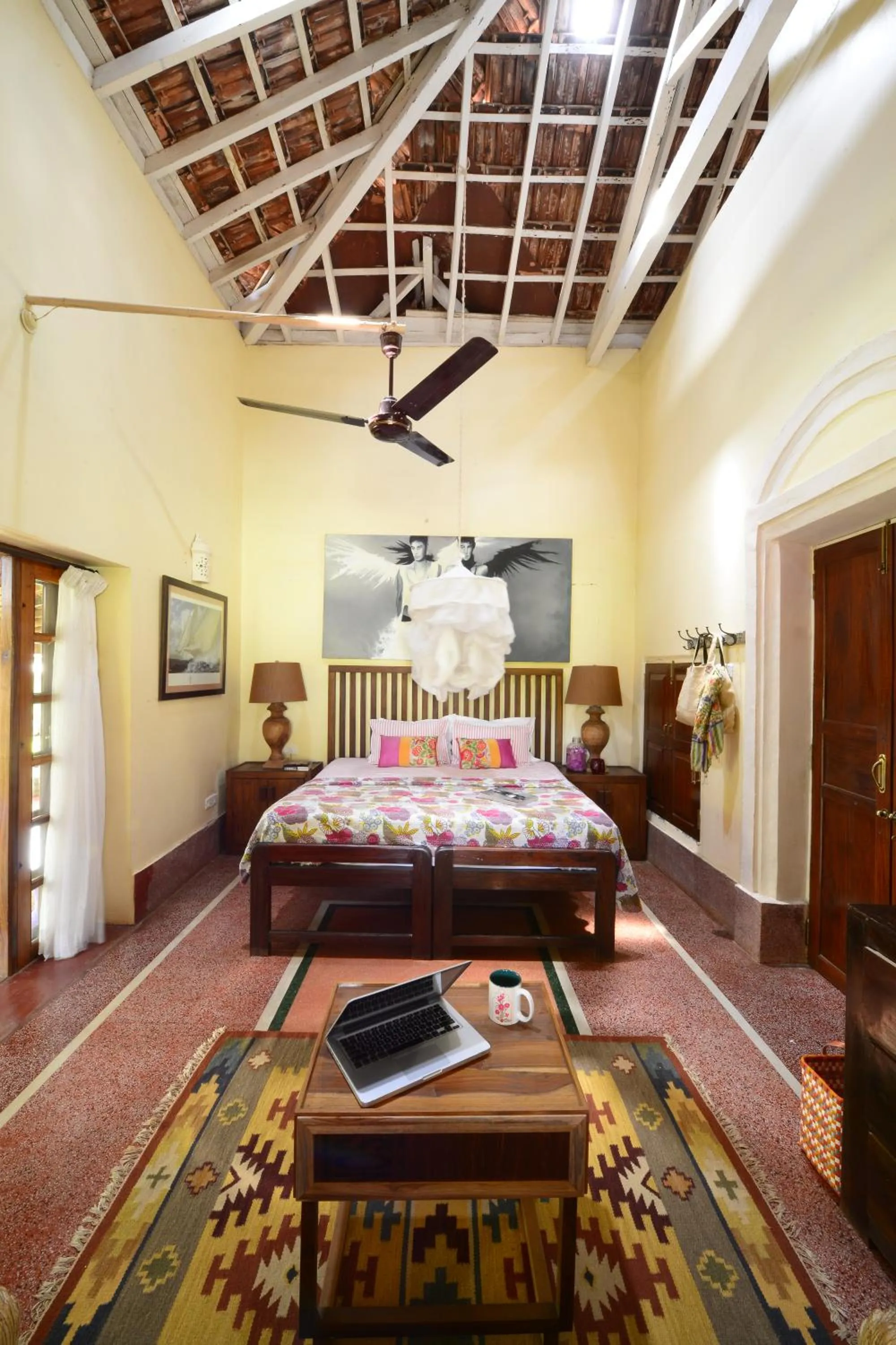 Photo of the whole room, Bed in Turia Villa Canacona Palolem