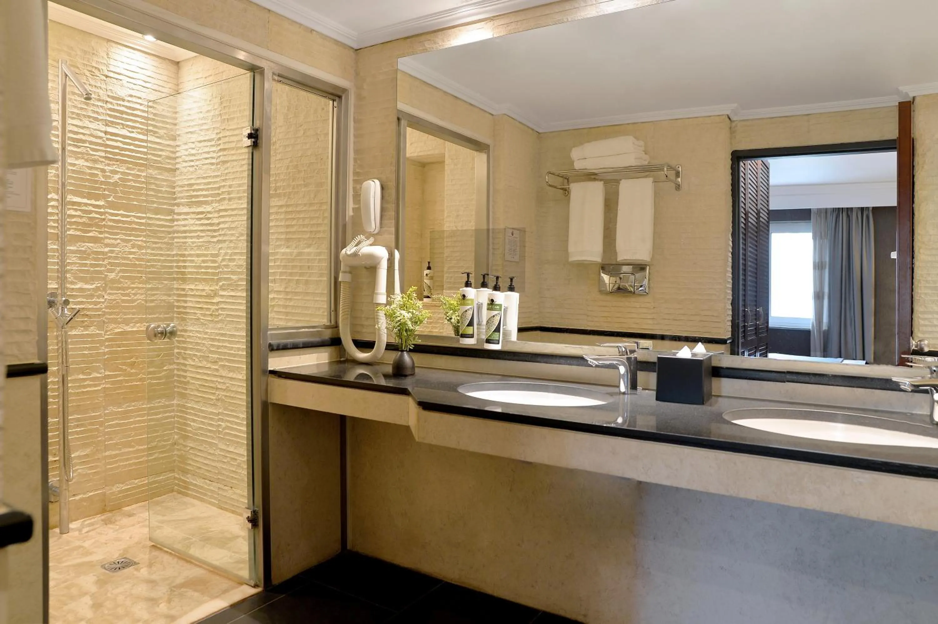 Bathroom in Airotel Alexandros